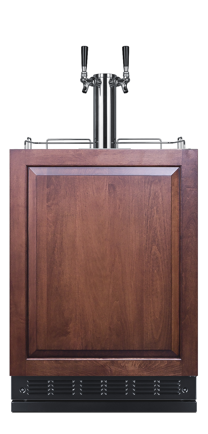 Summit 24 Wide Cold Brew Coffee Kegerator (Panel Not Included)