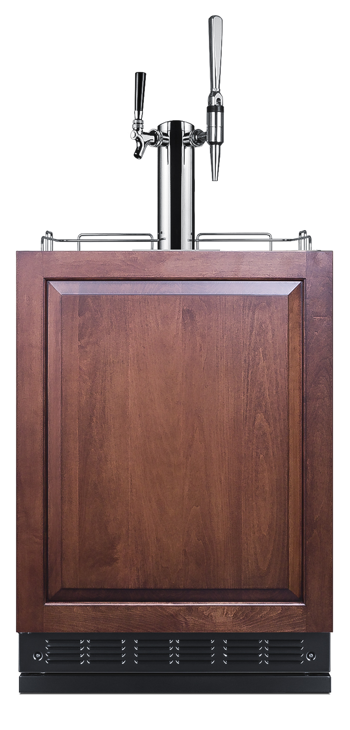 Summit 24 Wide Cold Brew/Nitro Kegerator (Panel Not Included)