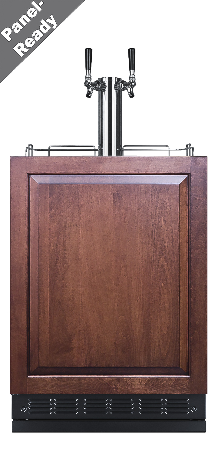 Summit 24 Wide Beer Kegerator (Panel Not Included)