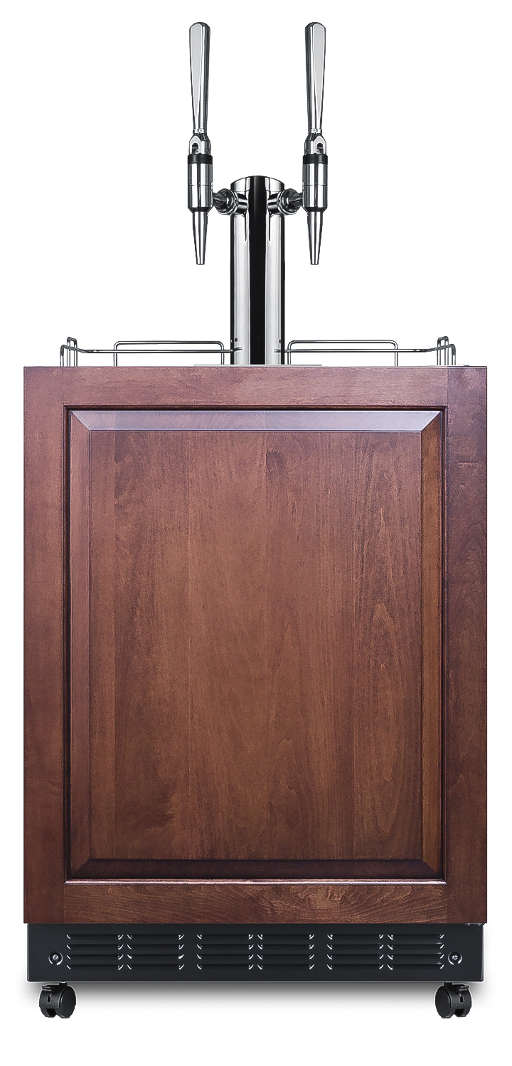 Summit 24 Wide Nitro Coffee Kegerator (Panel Not Included)