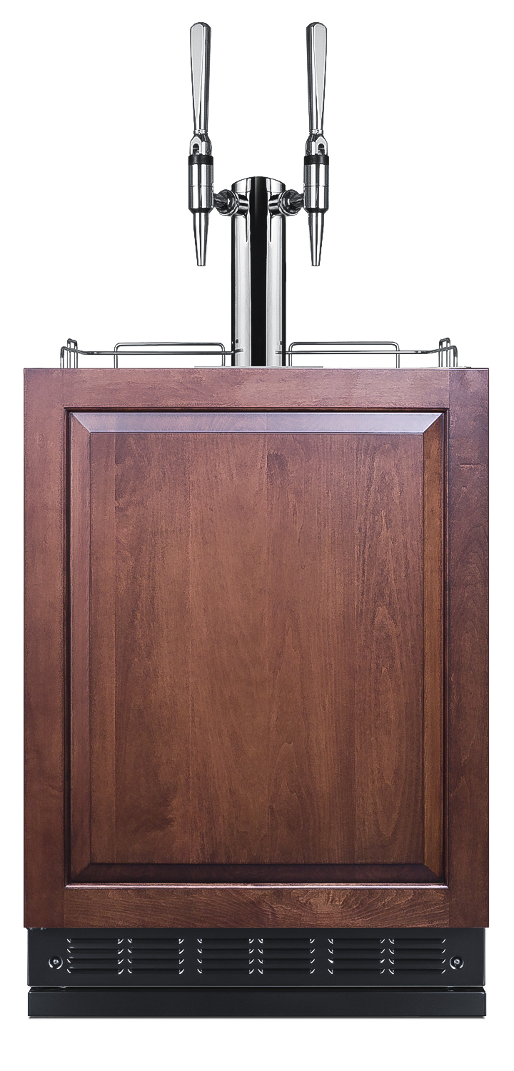Summit 24 Wide Nitro Coffee Kegerator (Panel Not Included)