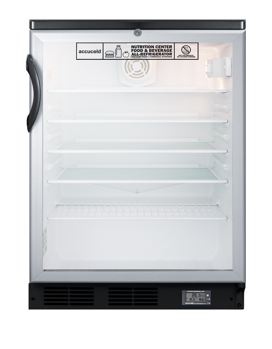 Summit 24 Wide Built-In All-Refrigerator
