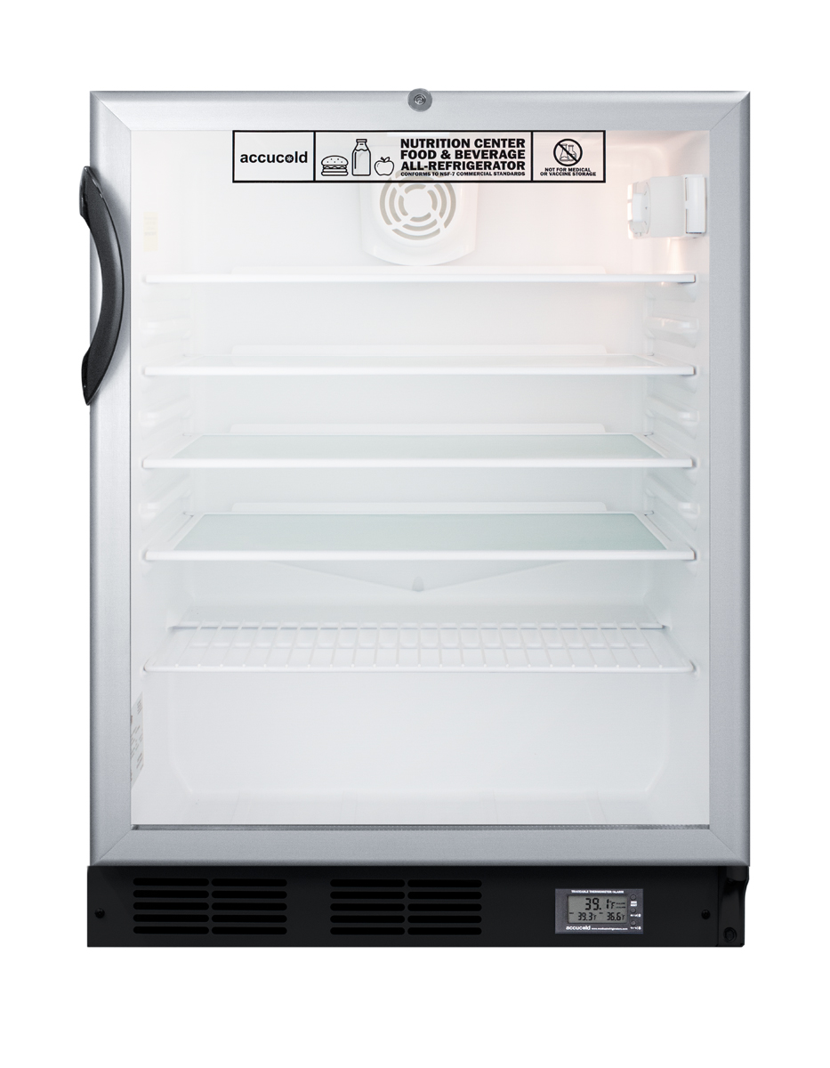 Summit 24 Wide Built-In All-Refrigerator, ADA Compliant