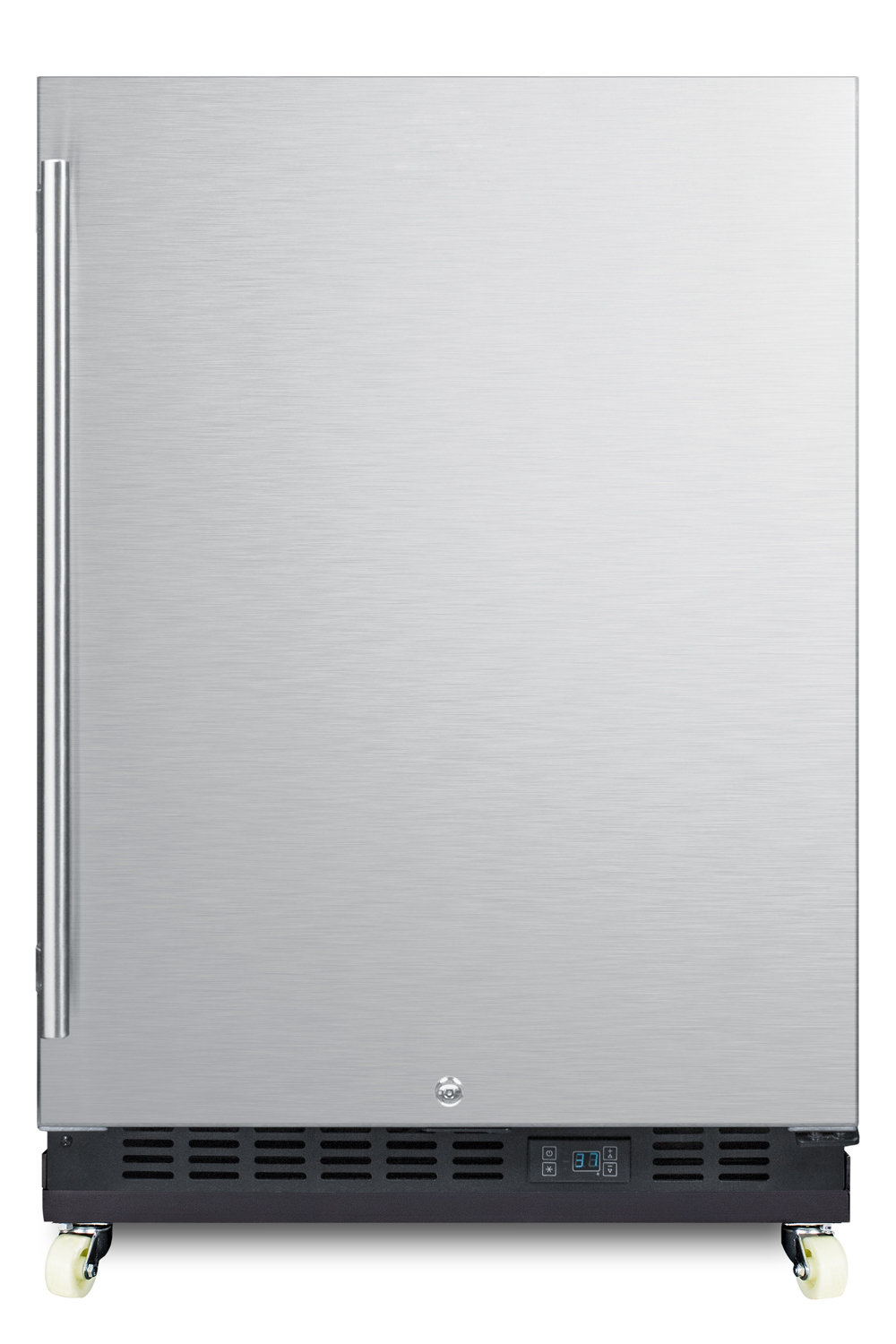 Summit 24 Wide Built-In Mini Reach-In Beverage Center with Dolly