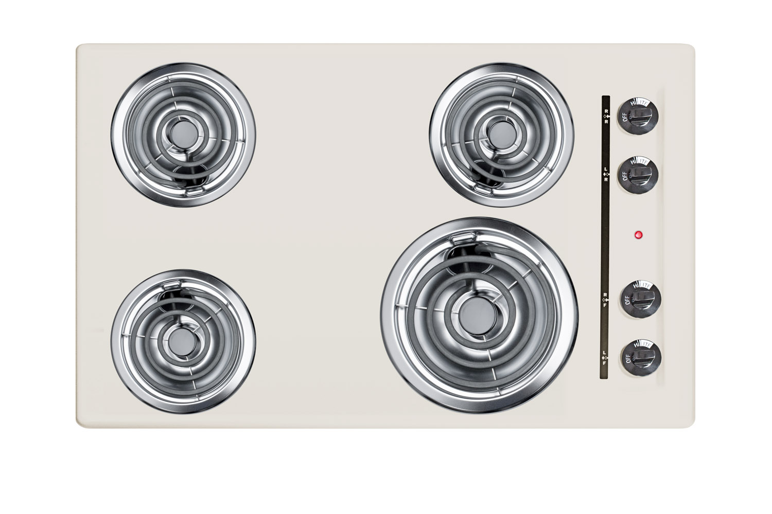 Summit 30 Wide 4-Burner Coil Cooktop