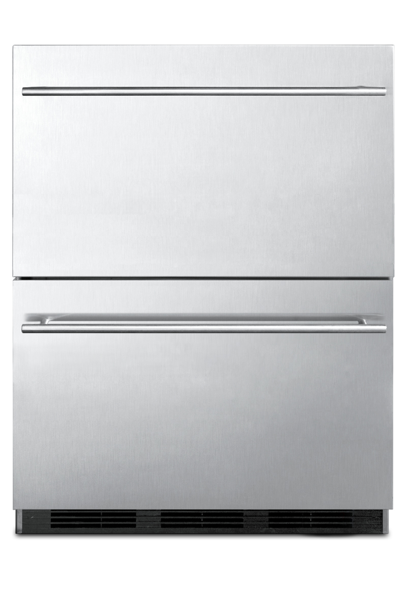 Summit 24 Wide 2-Drawer All-Refrigerator, ADA Compliant