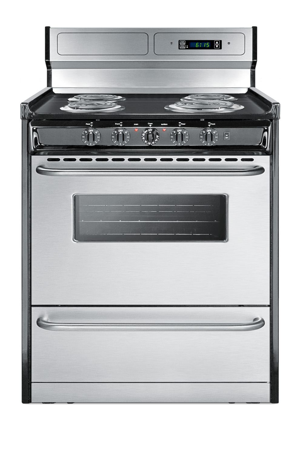 Summit 30 Wide Electric Coil Range