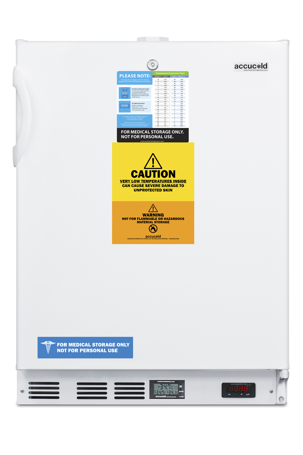 Summit 24 Wide Built-In All-Freezer, ADA Compliant