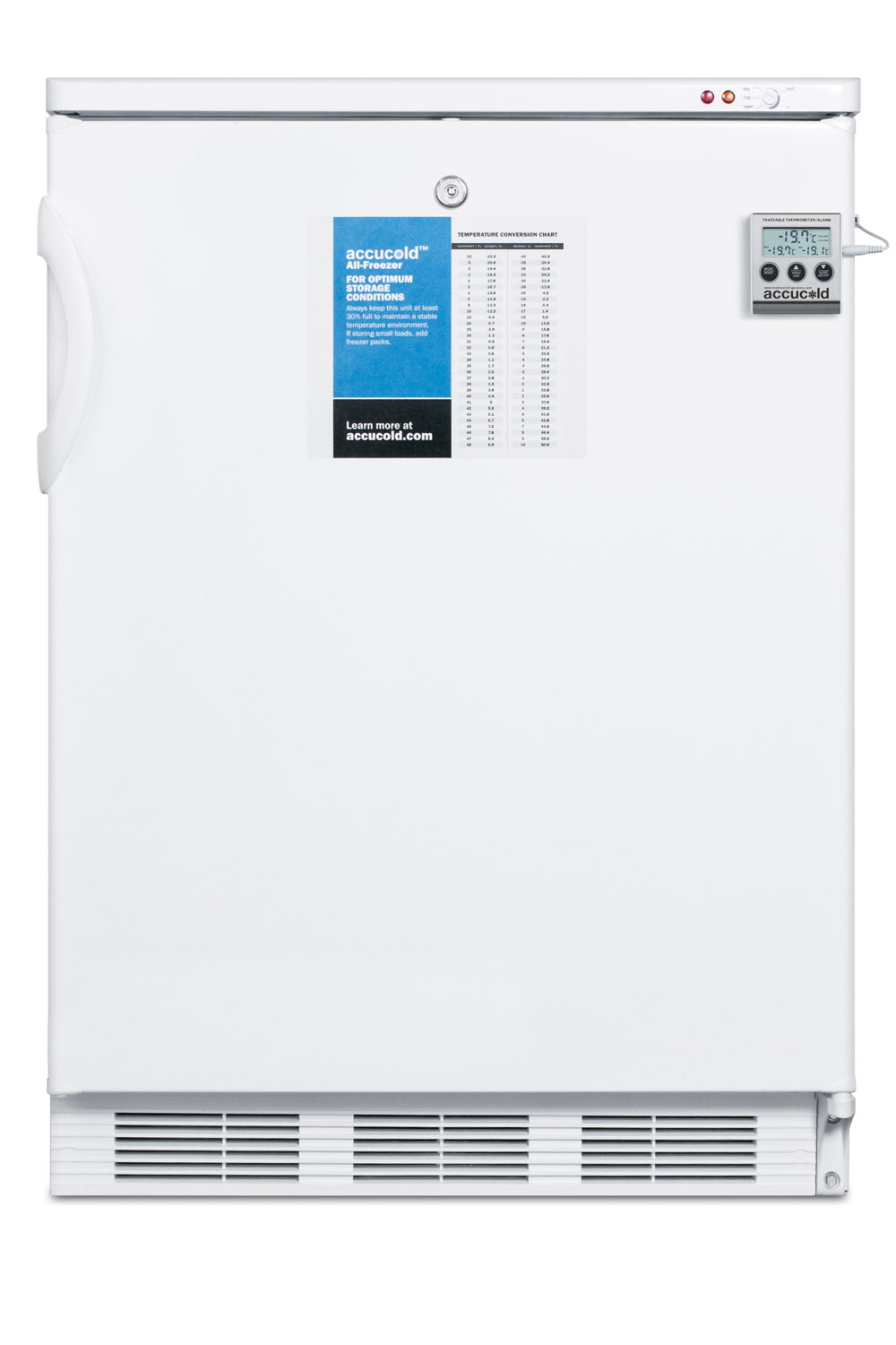 Summit 24 Wide Built-In All-Freezer