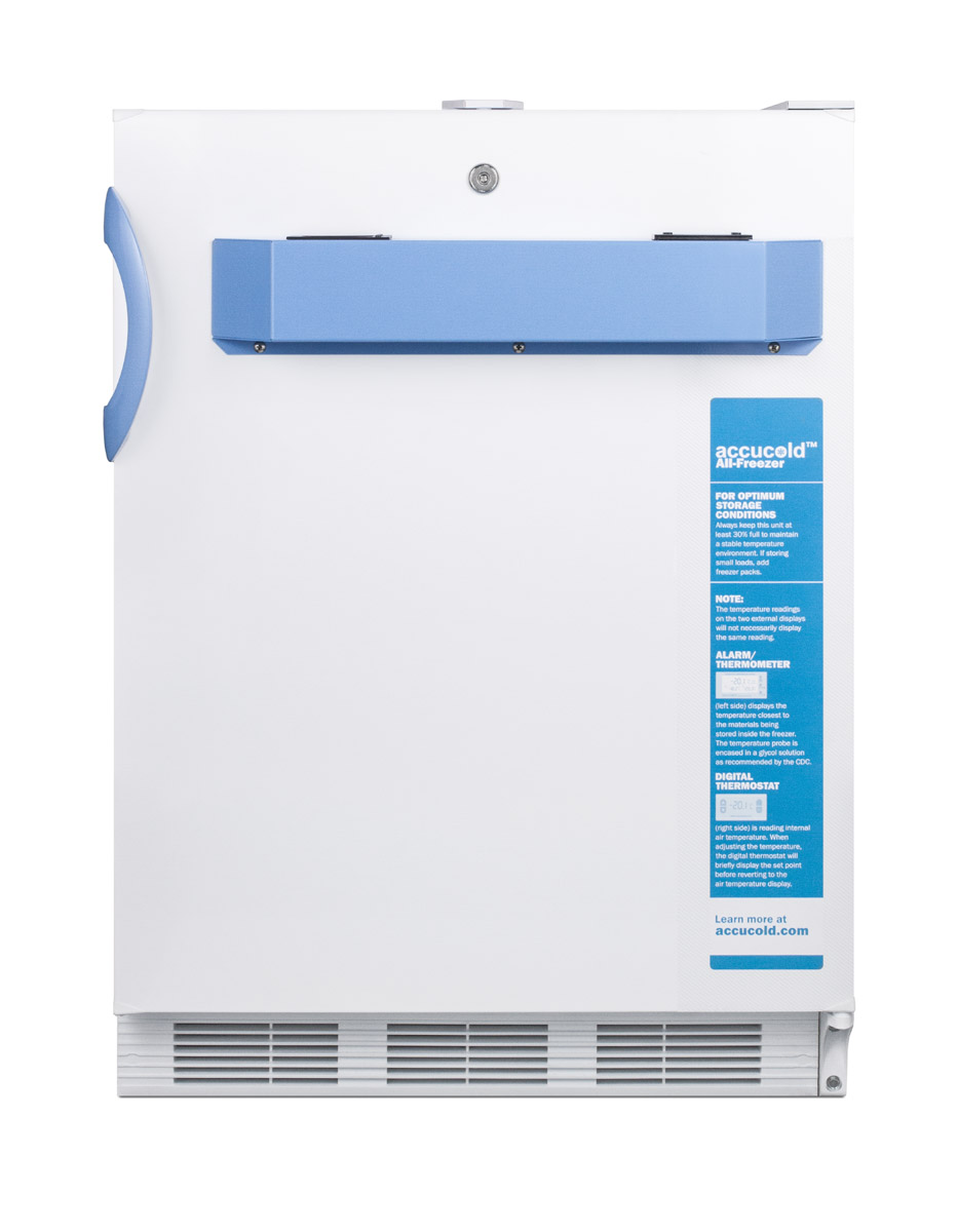 Summit 24 Wide Built-In All-Freezer, ADA Compliant