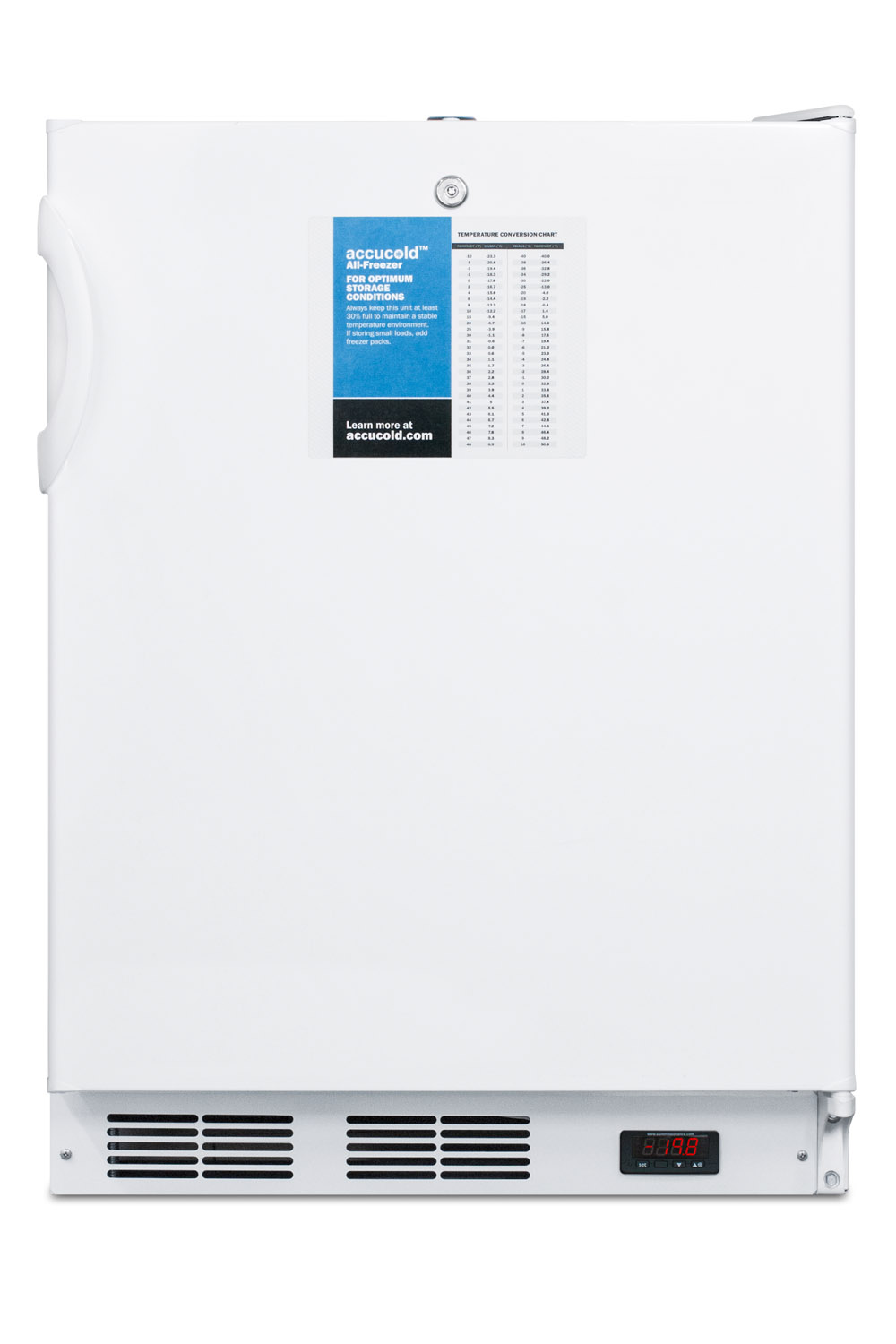 Summit 24 Wide All-Freezer, ADA Compliant