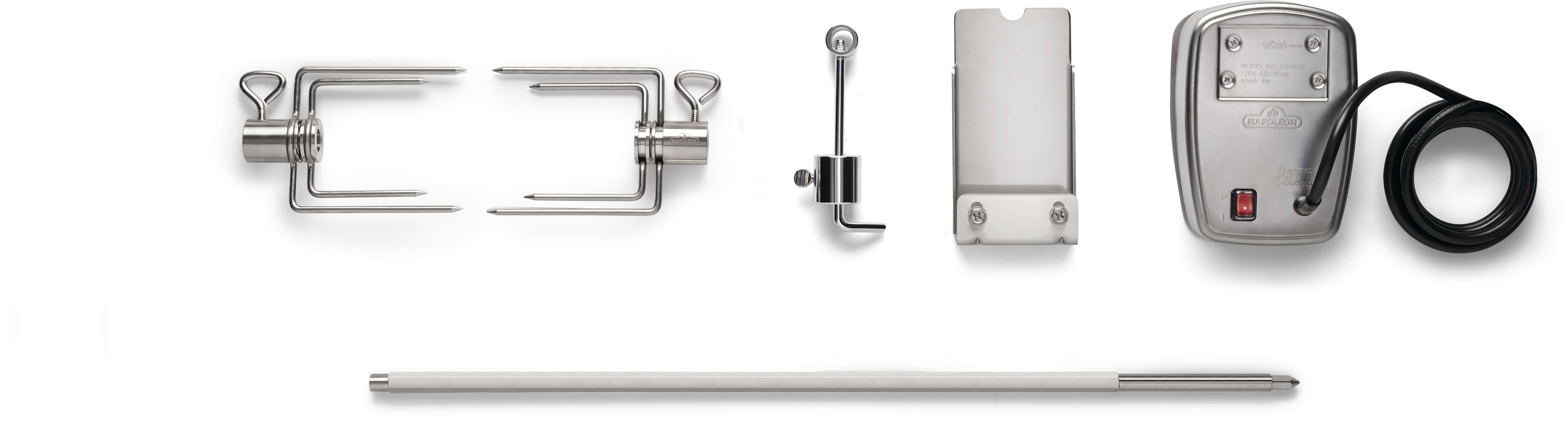 Napoleon Add-on Rotisserie Kit for Built-in 700 Series 44