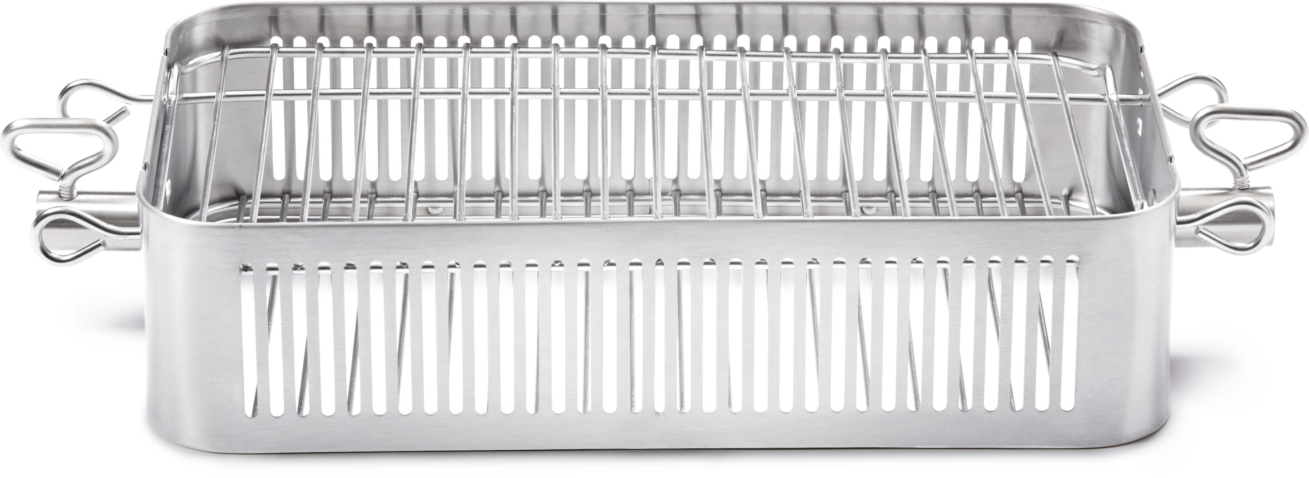 Napoleon Adjustable Stainless Steel Rotisserie Basket