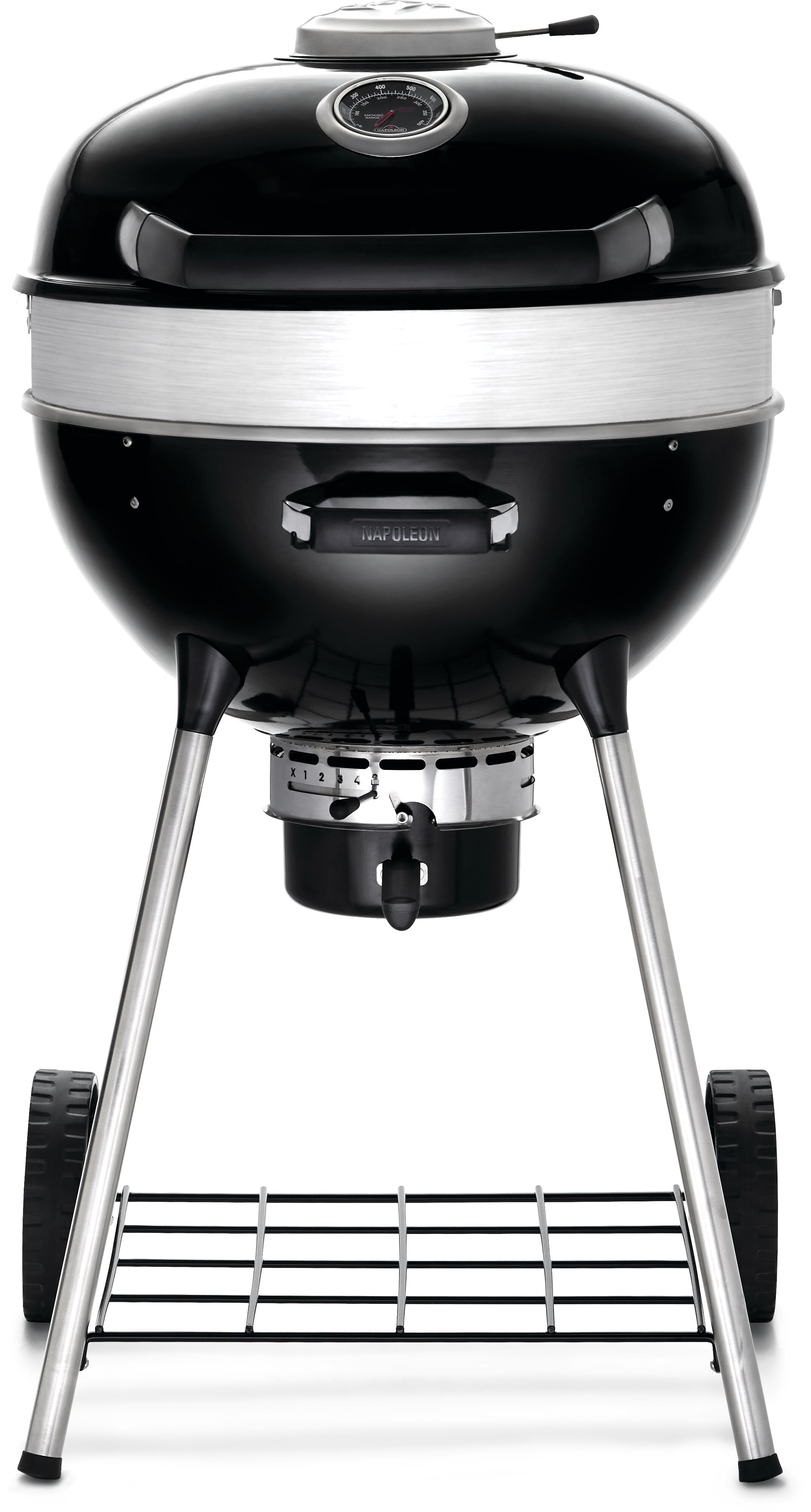 Napoleon PRO22 Charcoal Kettle Grill, Black