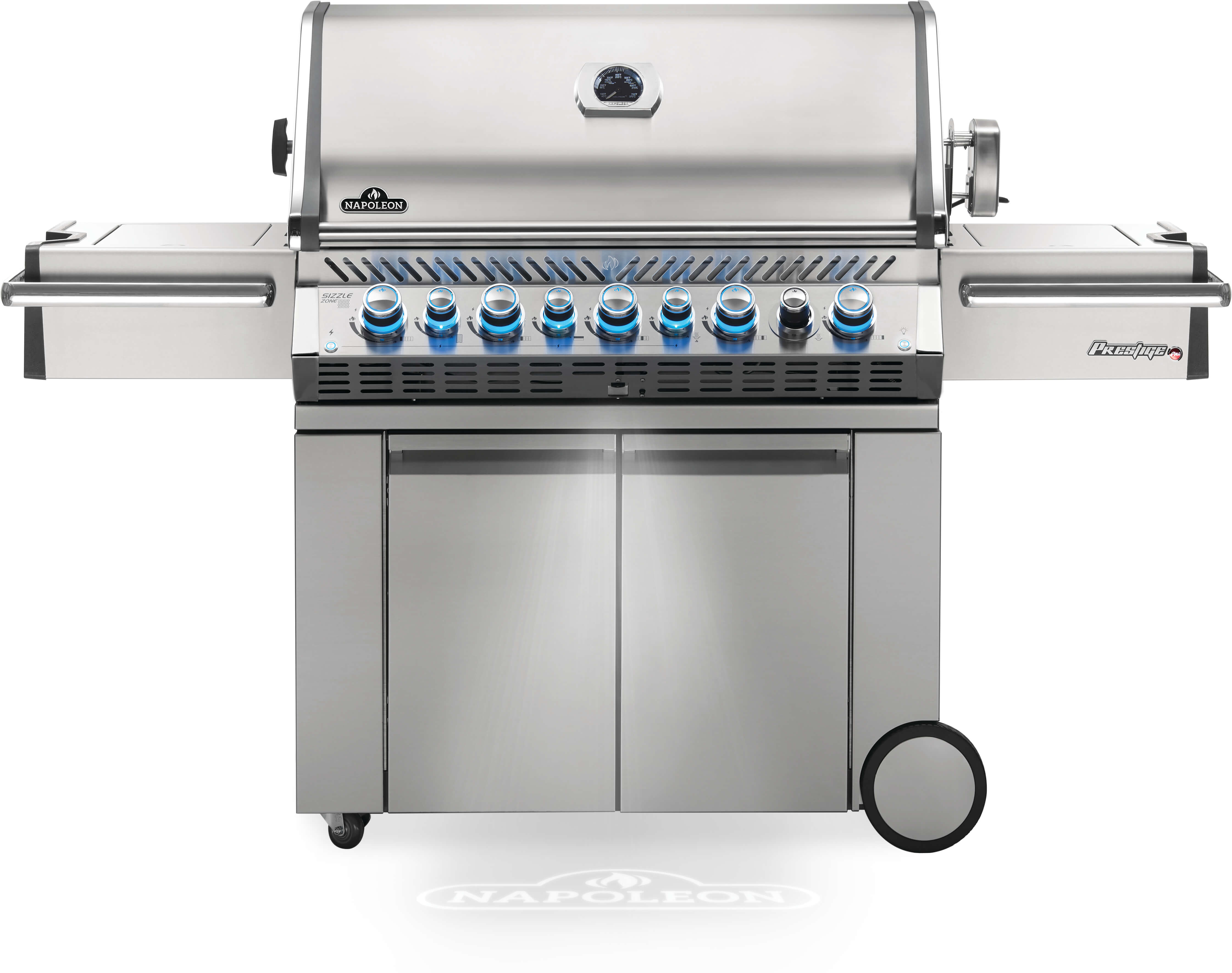 Napoleon Prestige® PRO 665 Natural Gas Grill with Infrared Rear and Side Burners, Stainless Steel