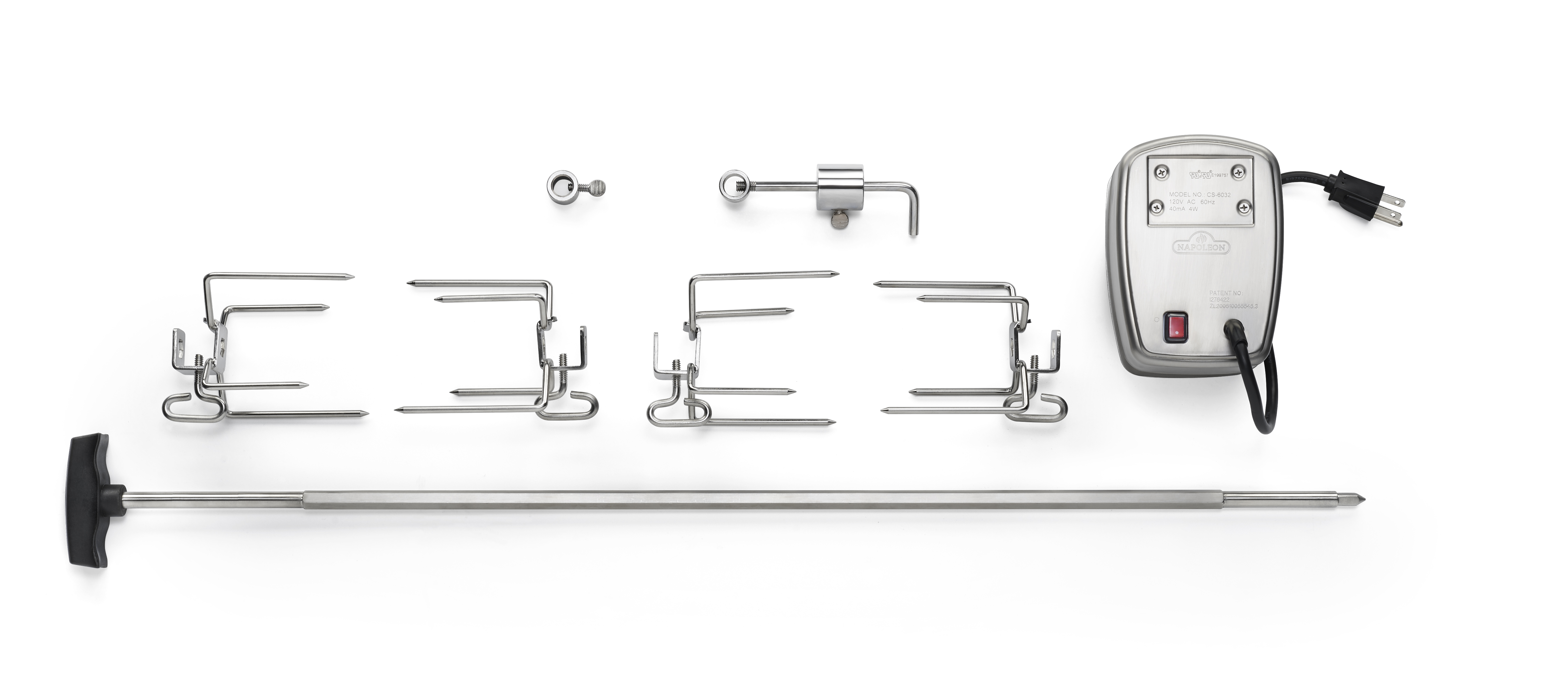 Napoleon Commercial Grade Rotisserie Kit for PRO 500 & Prestige® 500 Grill Models