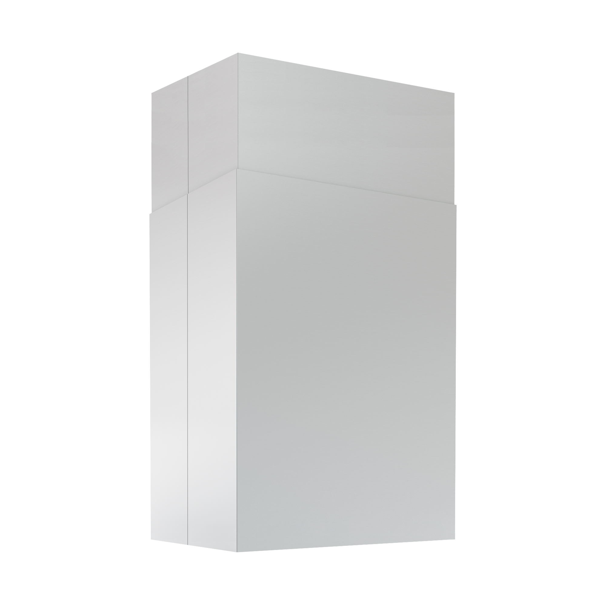 Zephyr Duct Cover Extension, ZSL-ExxDS, 12ft, SS