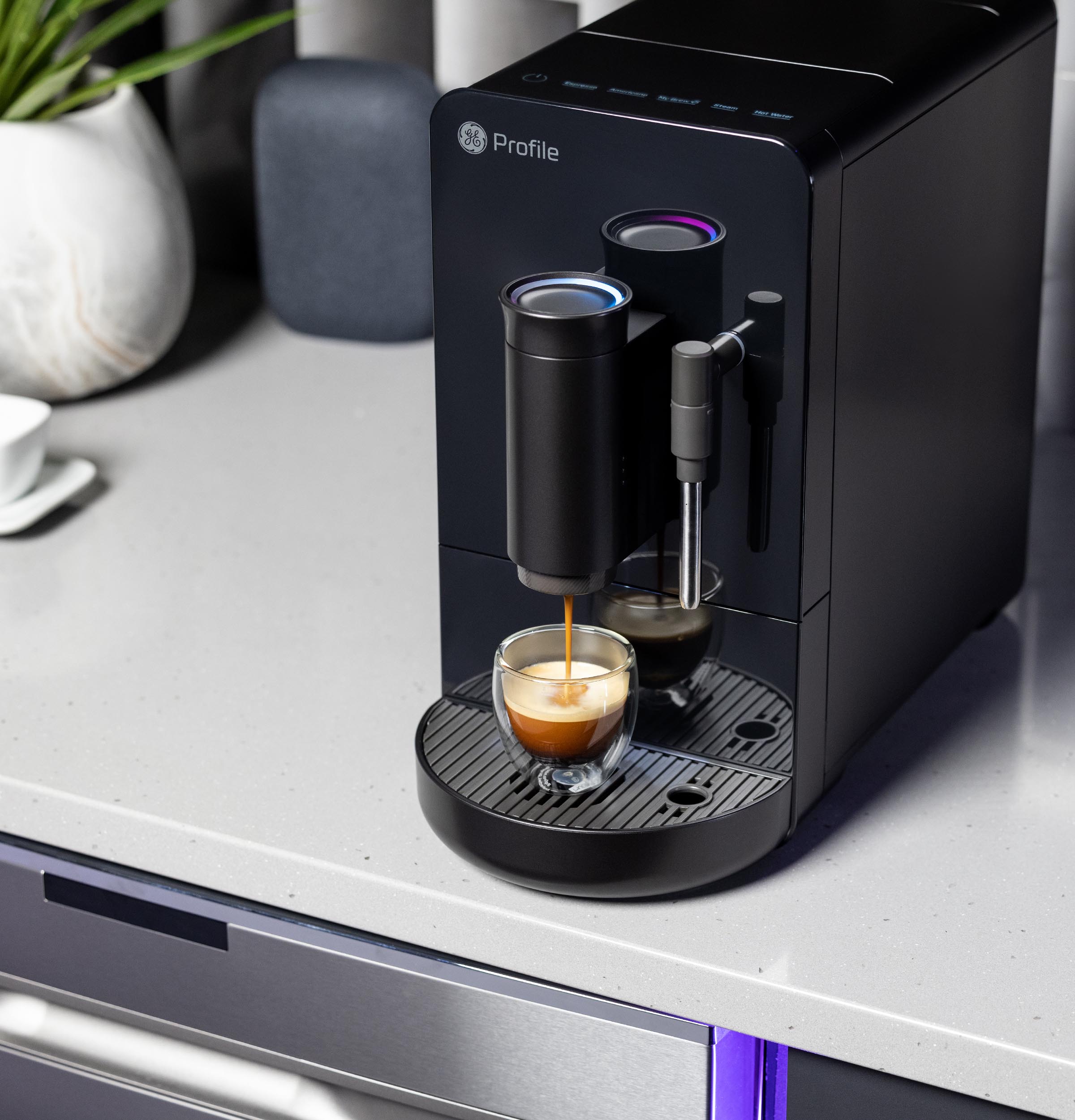 GE Profile™ Automatic Espresso Machine + Frother