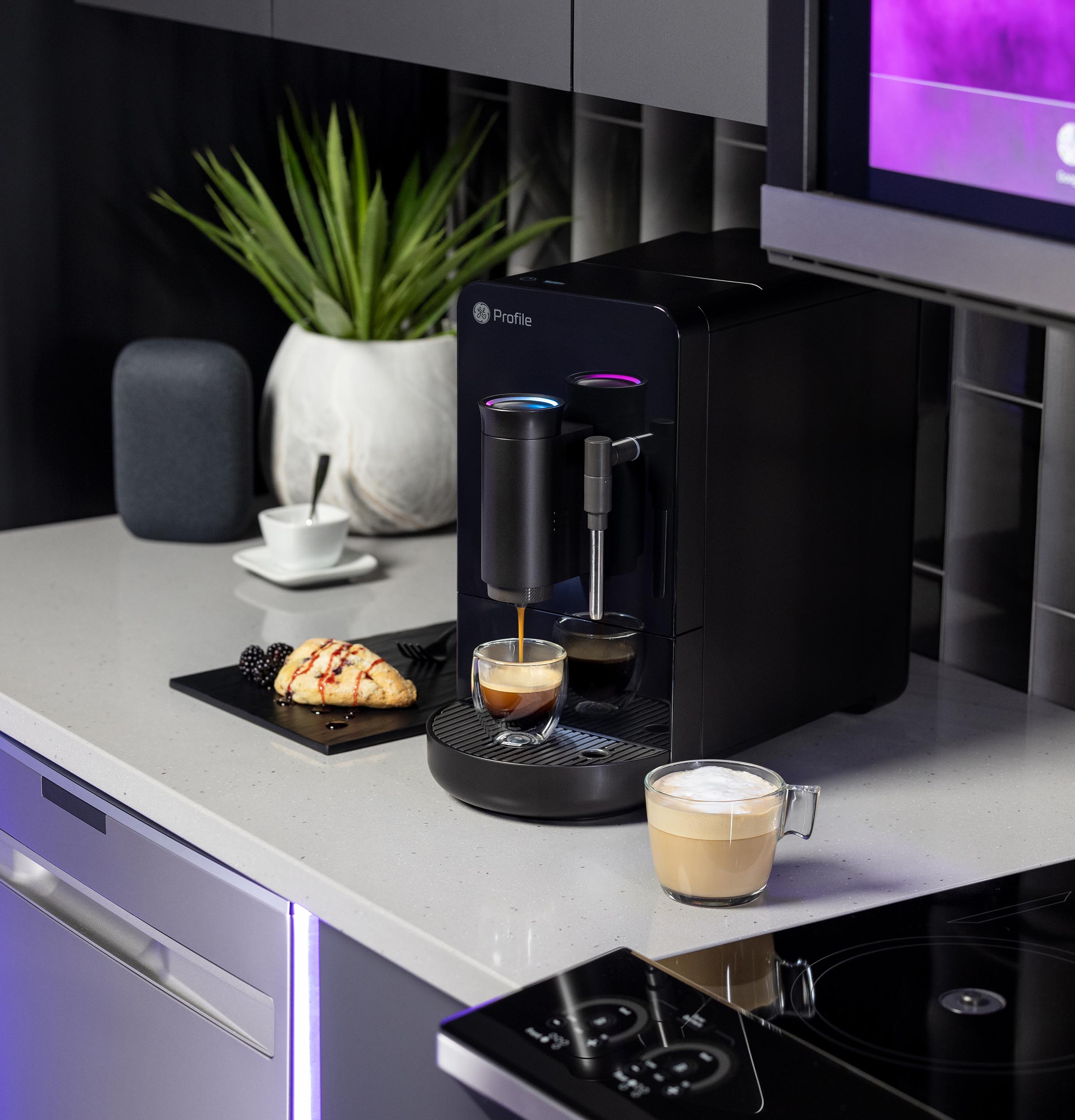 GE Profile™ Automatic Espresso Machine + Frother