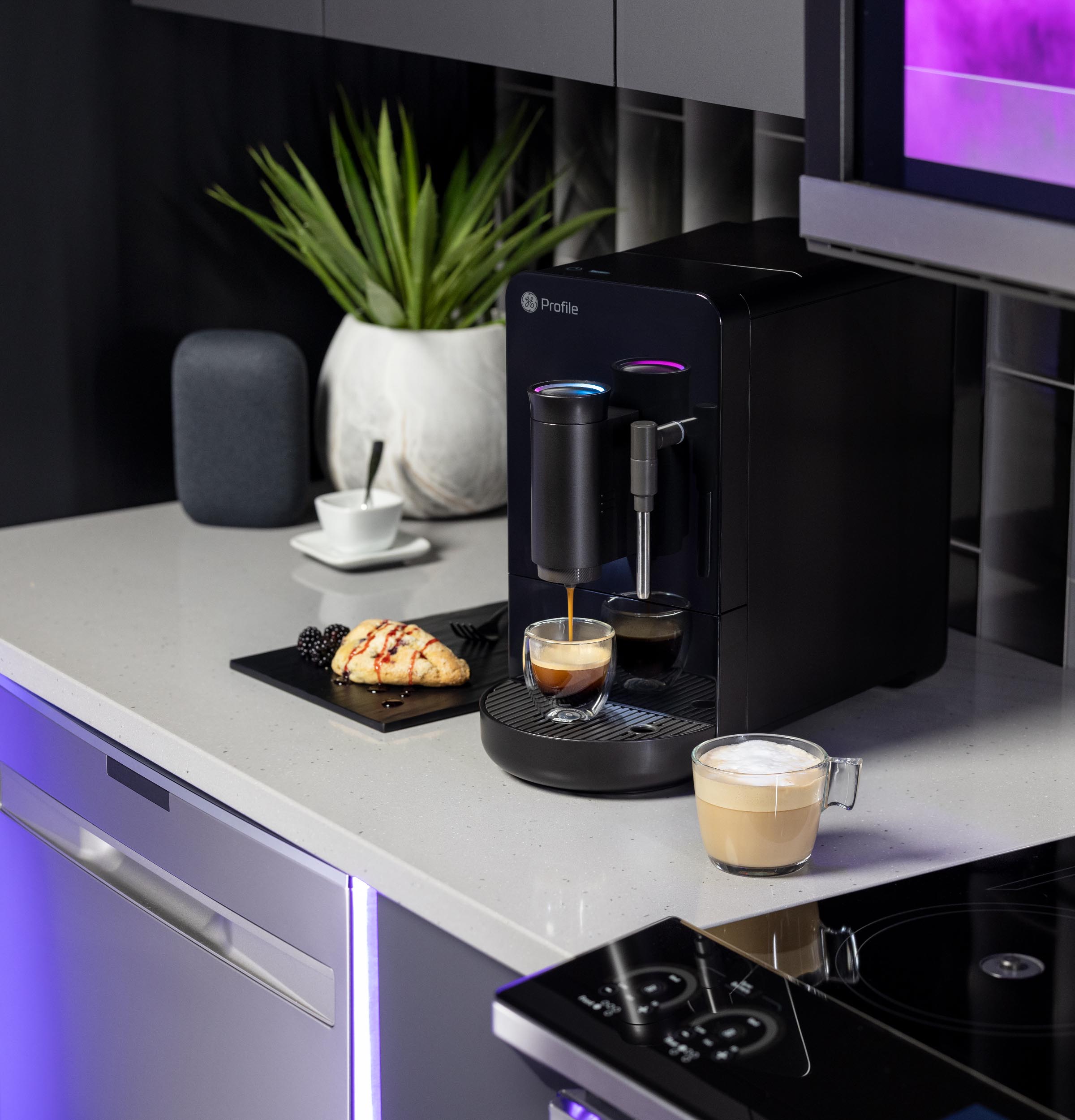 GE Profile™ Automatic Espresso Machine + Frother