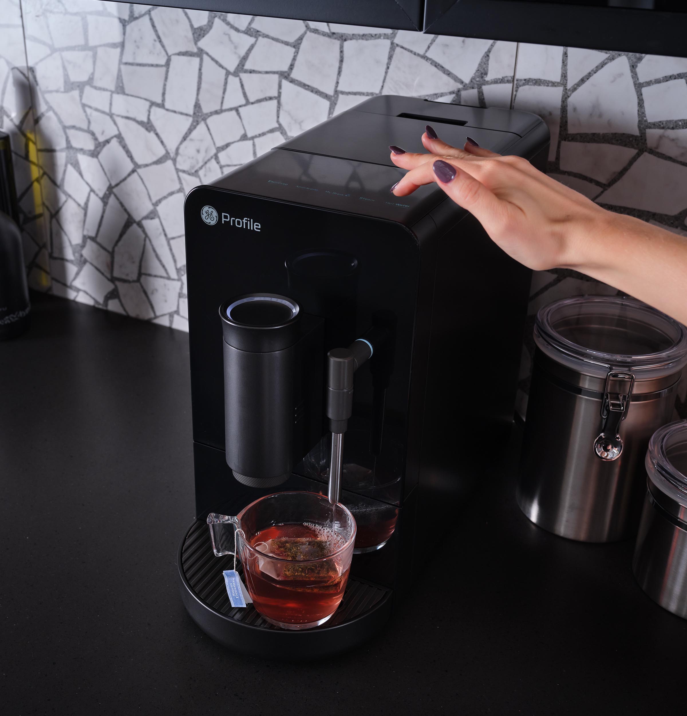 GE Profile™ Automatic Espresso Machine + Frother