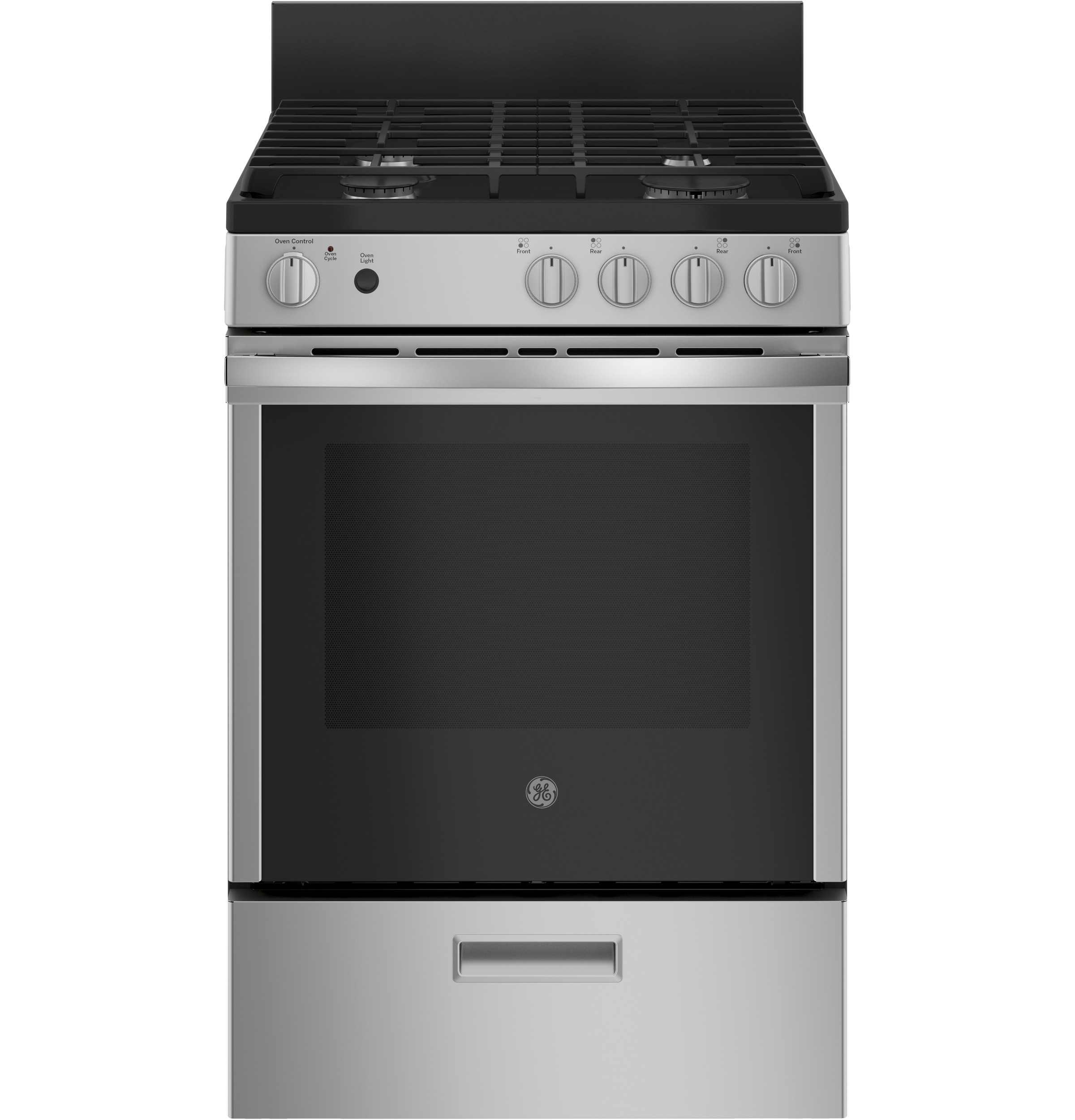 GE GE® 24"  Steam Clean Free-Standing/Slide-in Gas Range