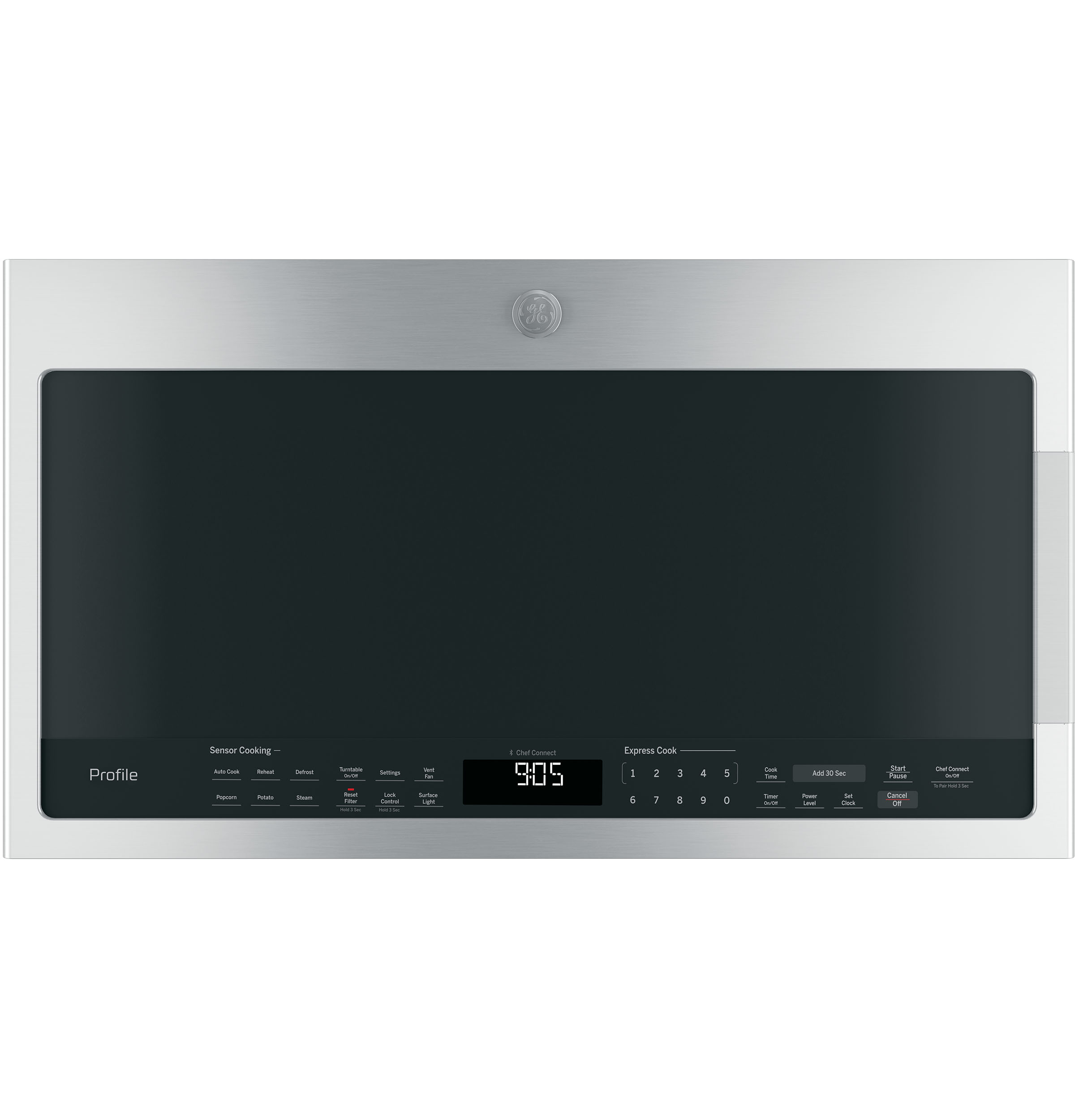 GE Profile GE Profile™ 2.1 Cu. Ft. Over-the-Range Sensor Microwave Oven