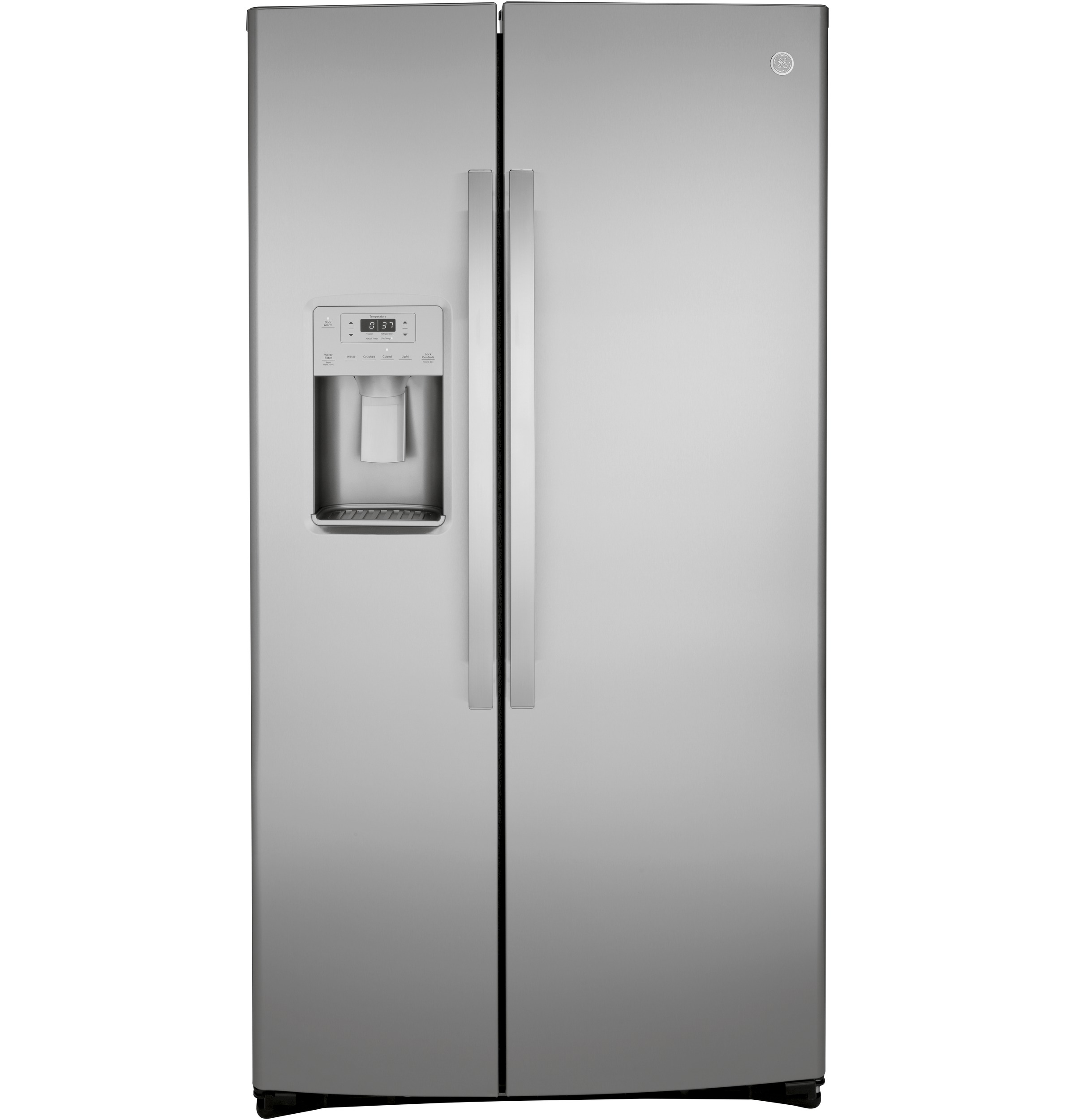 GE GE 25.1 Cu. Ft. Fingerprint Resistant Side-By-Side Refrigerator