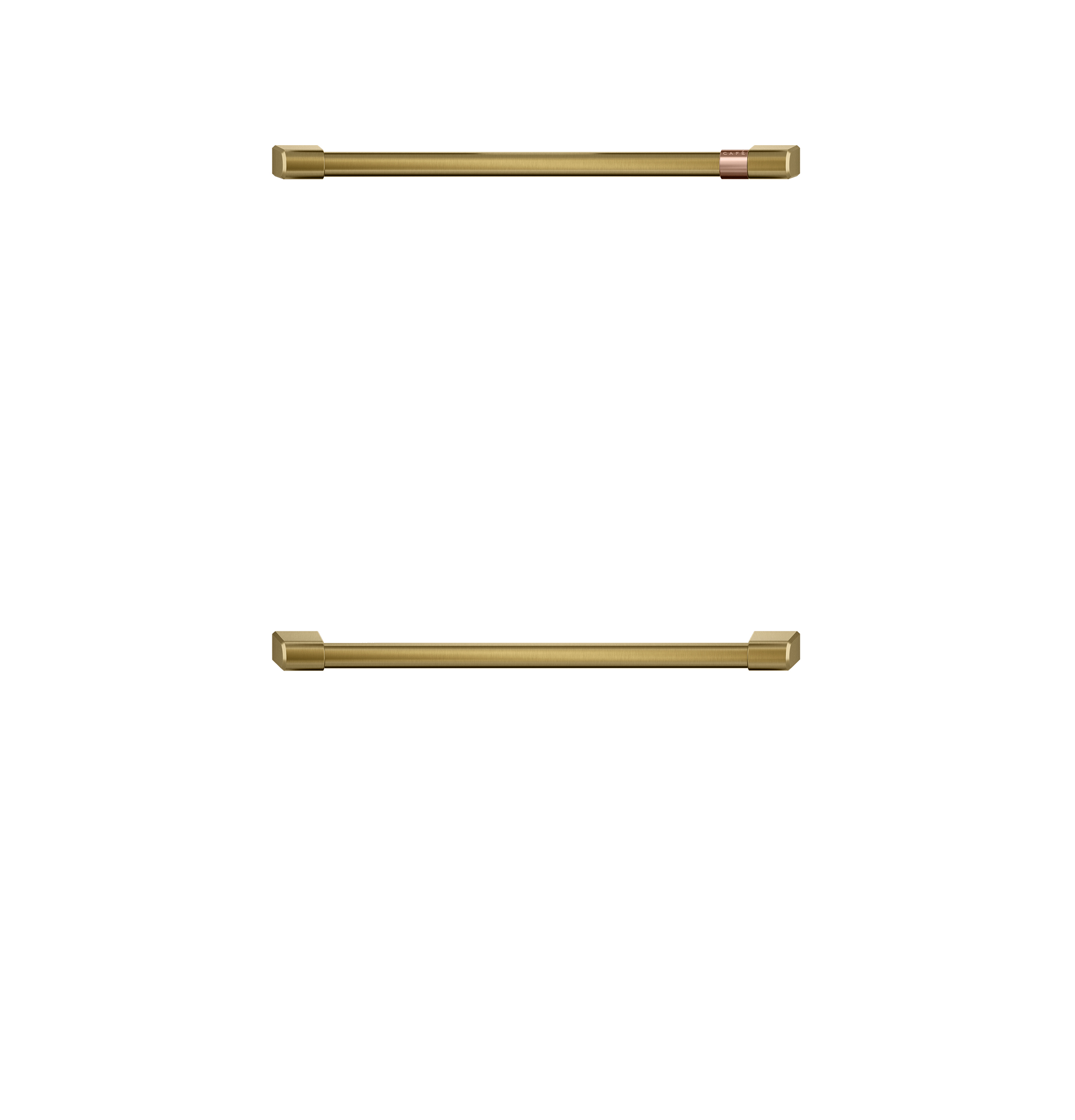 Cafe CAFÉ™ Handle Kit -  Wall Oven Brushed Brass