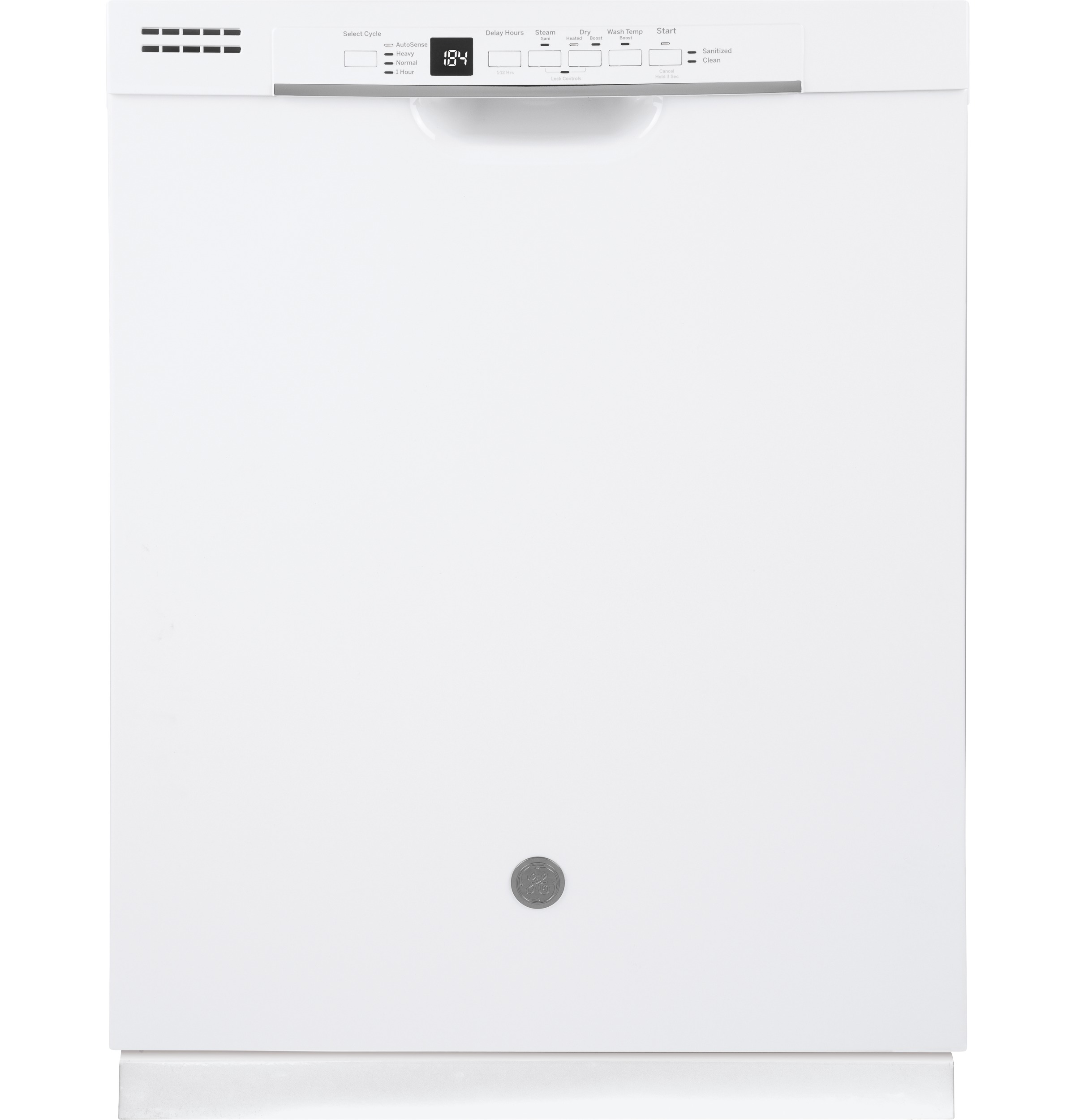 GE GE® Front Control with Plastic Interior Dishwasher with Sanitize Cycle & Dry Boost