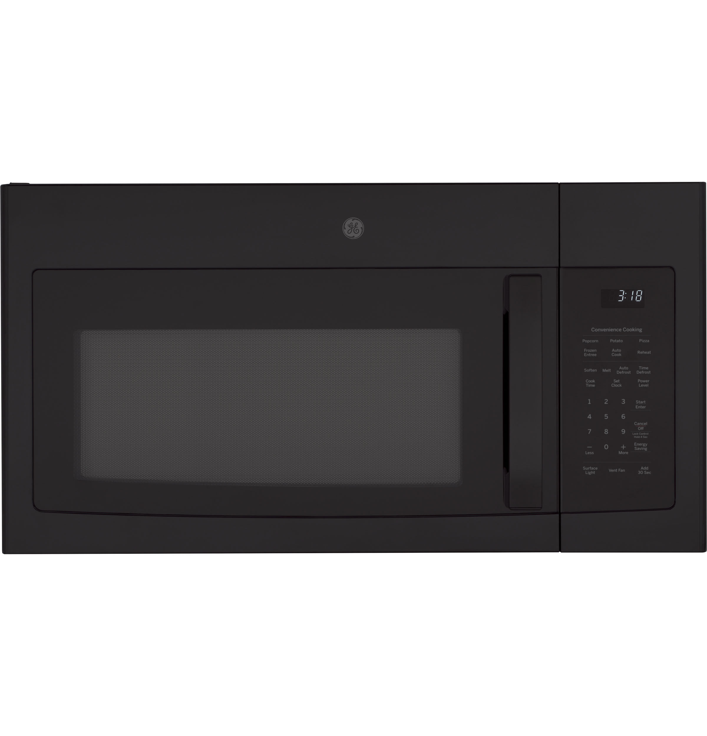GE GE® 1.8 Cu. Ft. Over-the-Range Microwave Oven with Recirculating Venting