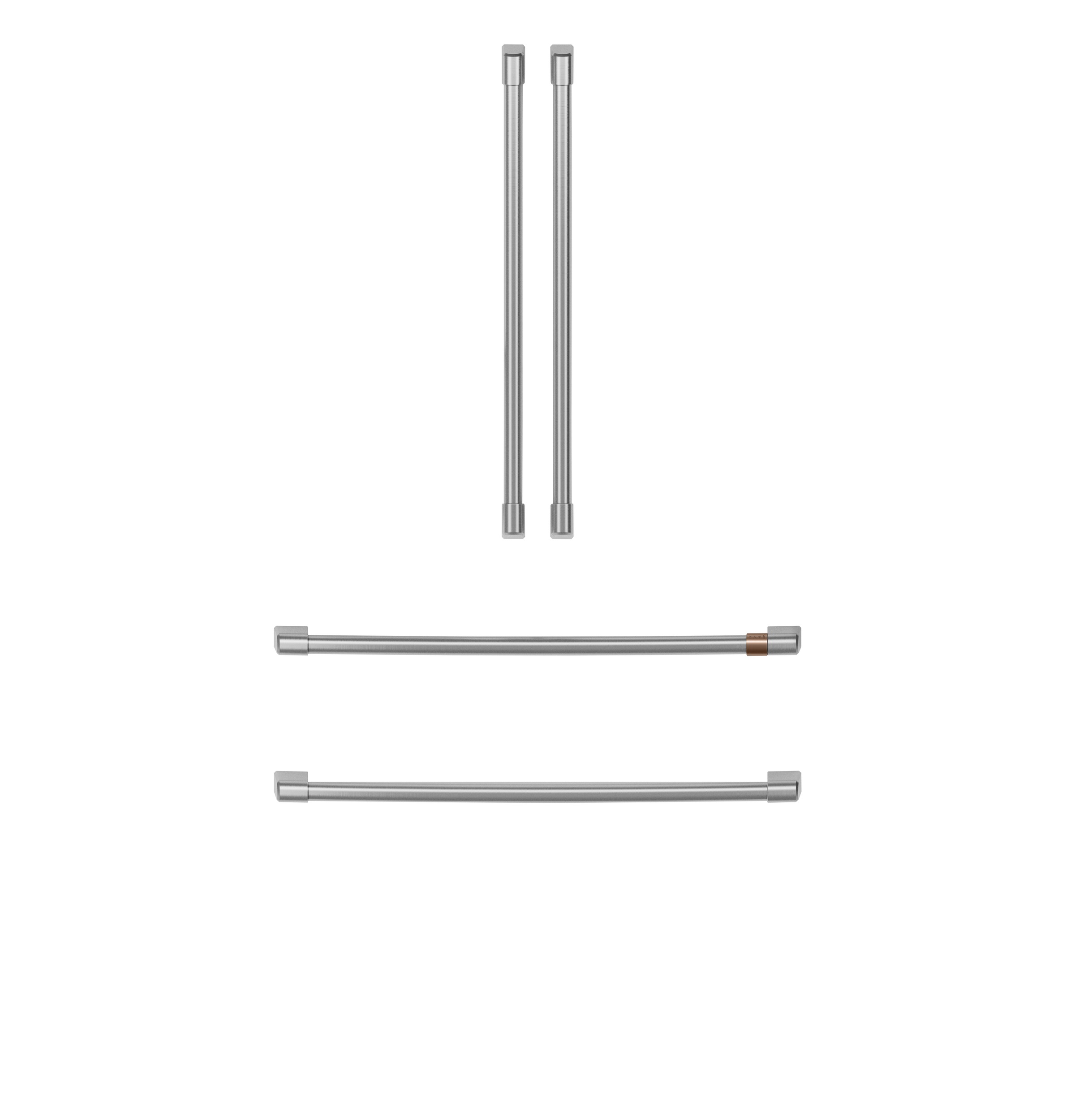 Cafe CAFÉ™ Refrigeration Handle Kit - Brushed Stainless
