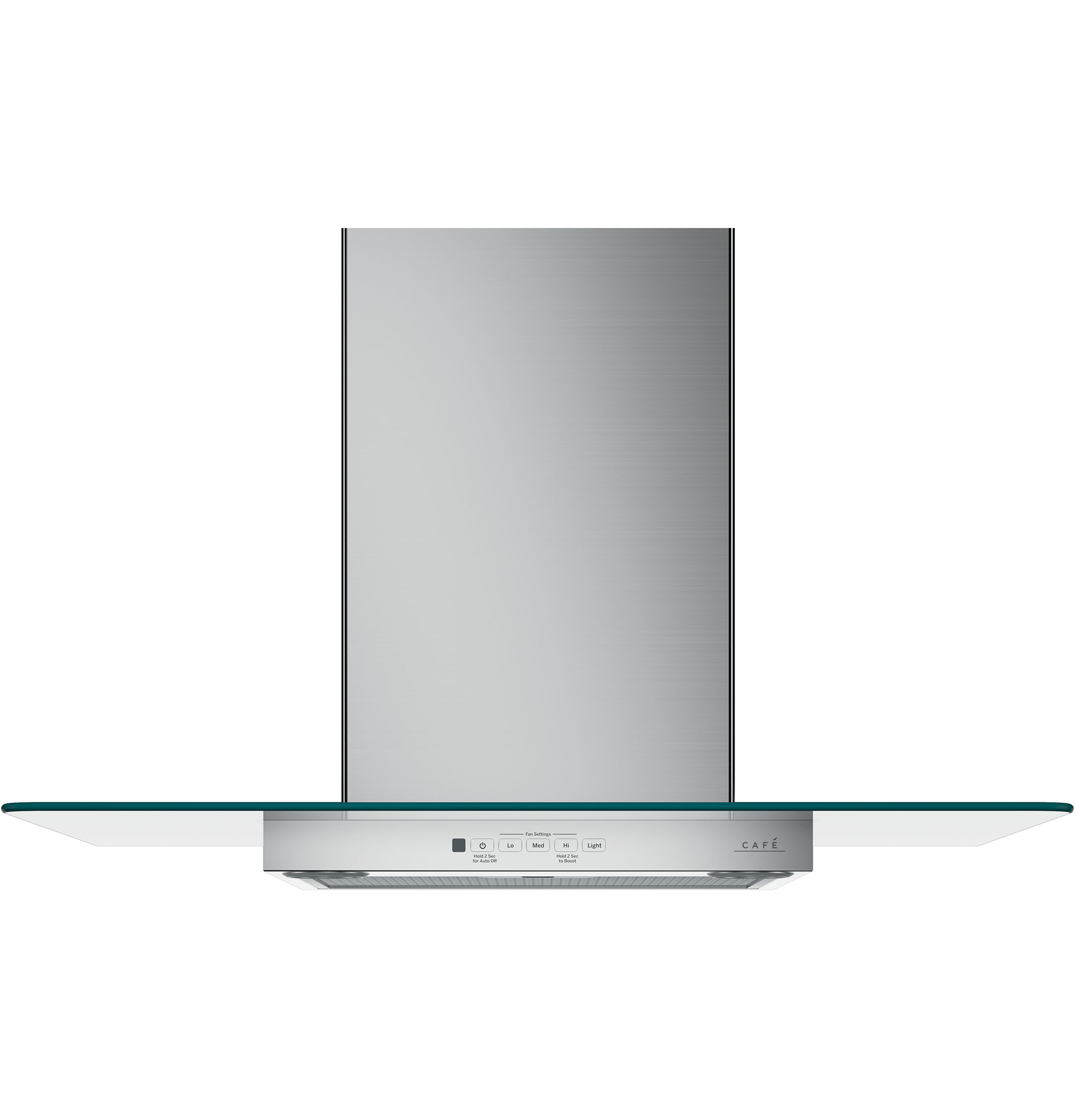 Cafe CAFÉ™ 30" Wall-Mount Glass Canopy Chimney Hood