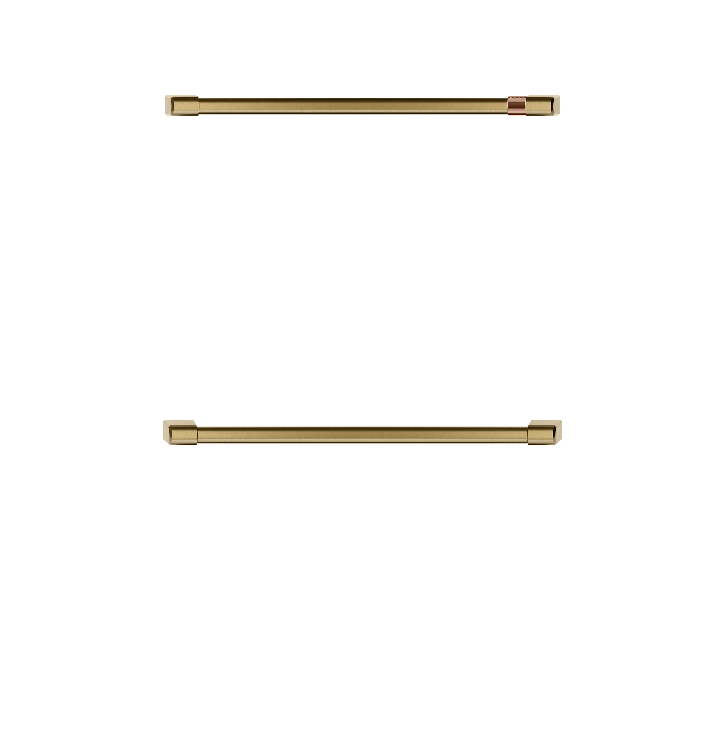 Cafe CAFÉ™ Handle Kit -  Wall Oven Brushed Brass
