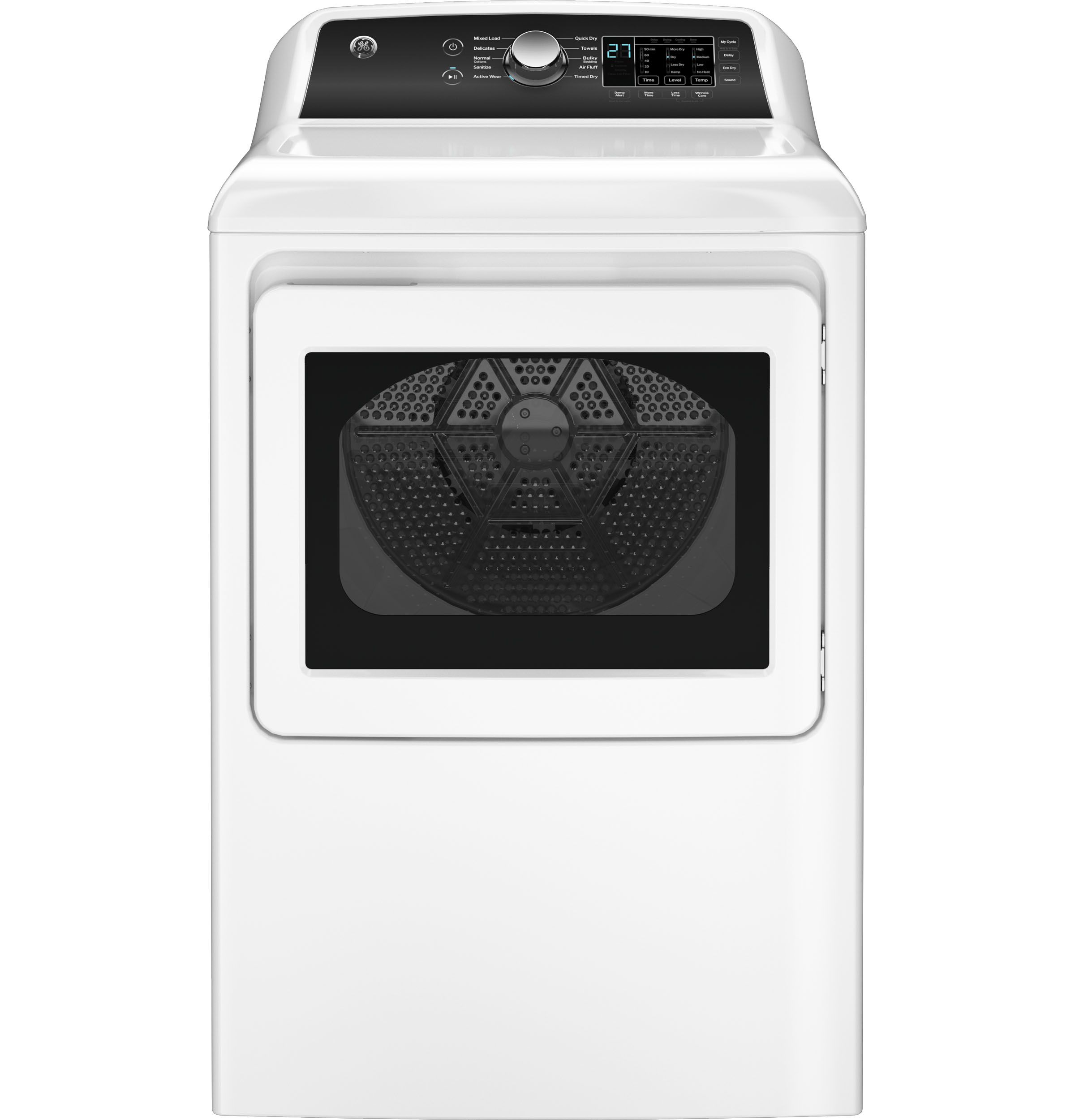 GE GE® 7.4 cu. ft. Capacity Gas Dryer with Up To 120 ft. Venting and Sensor Dry