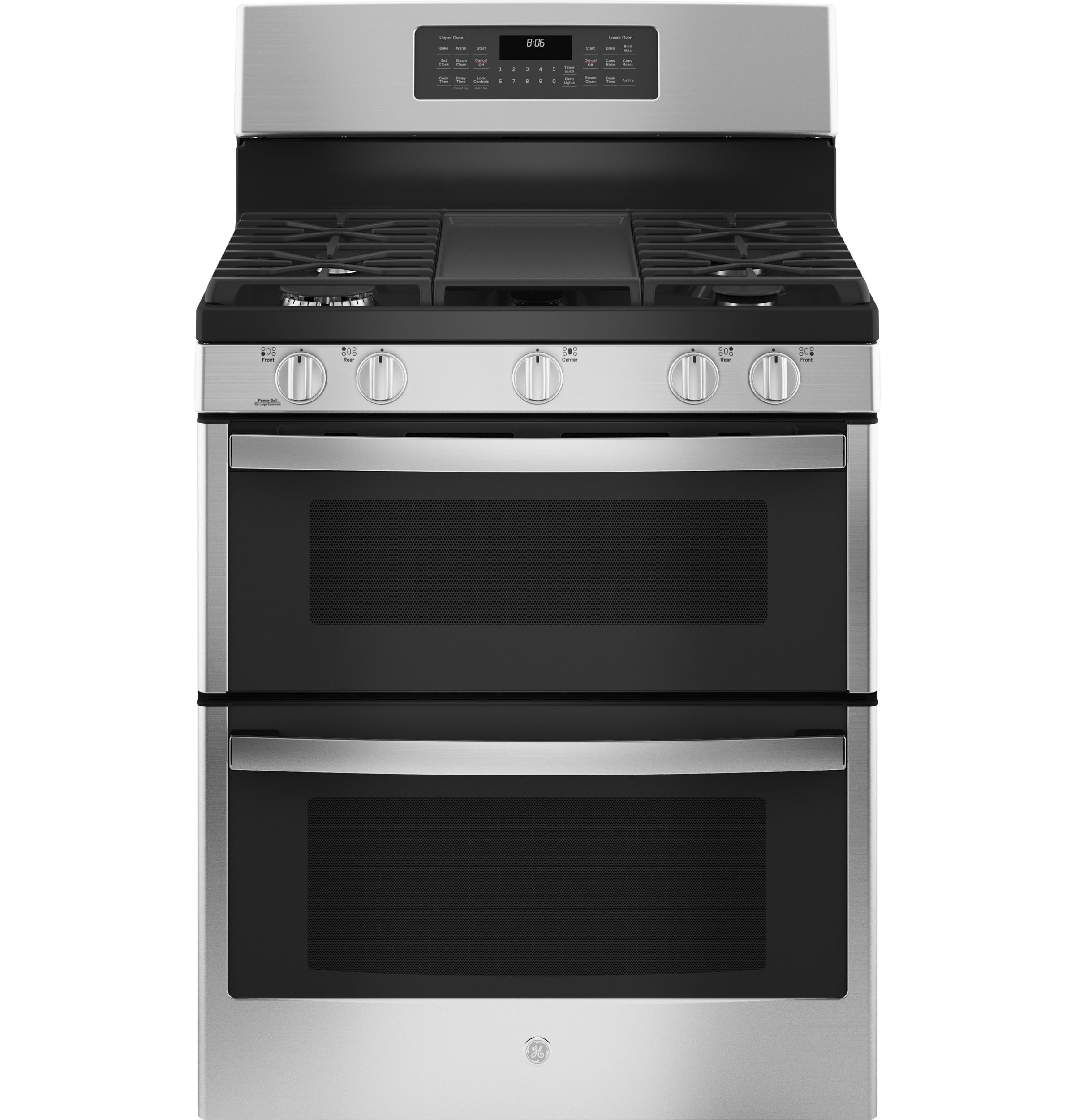 GE GE 30" Free-Standing Gas Double Oven Convection Range