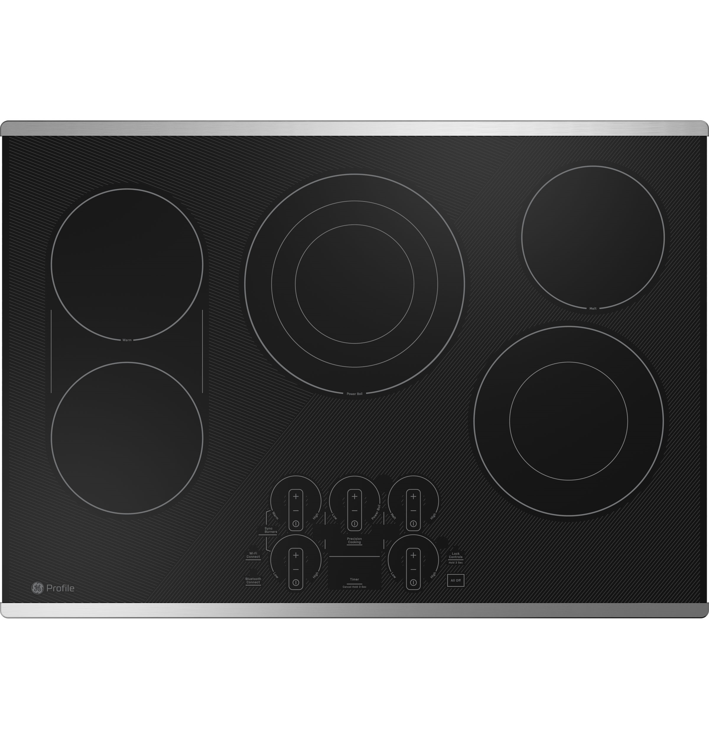 GE Profile GE Profile™ 30" Built-In Touch Control Electric Cooktop