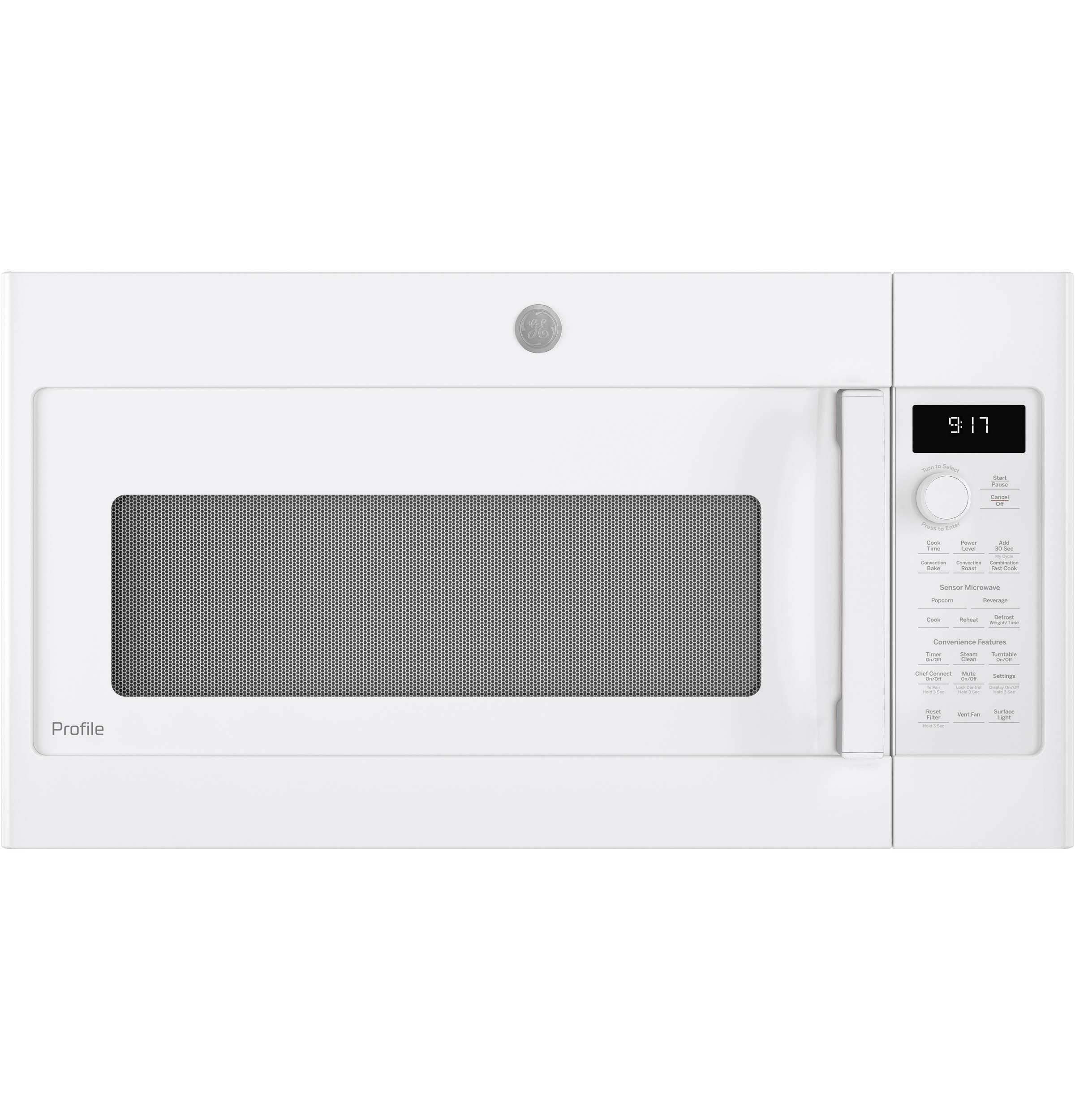 GE Profile GE Profile™ 1.7 Cu. Ft. Convection Over-the-Range Microwave Oven