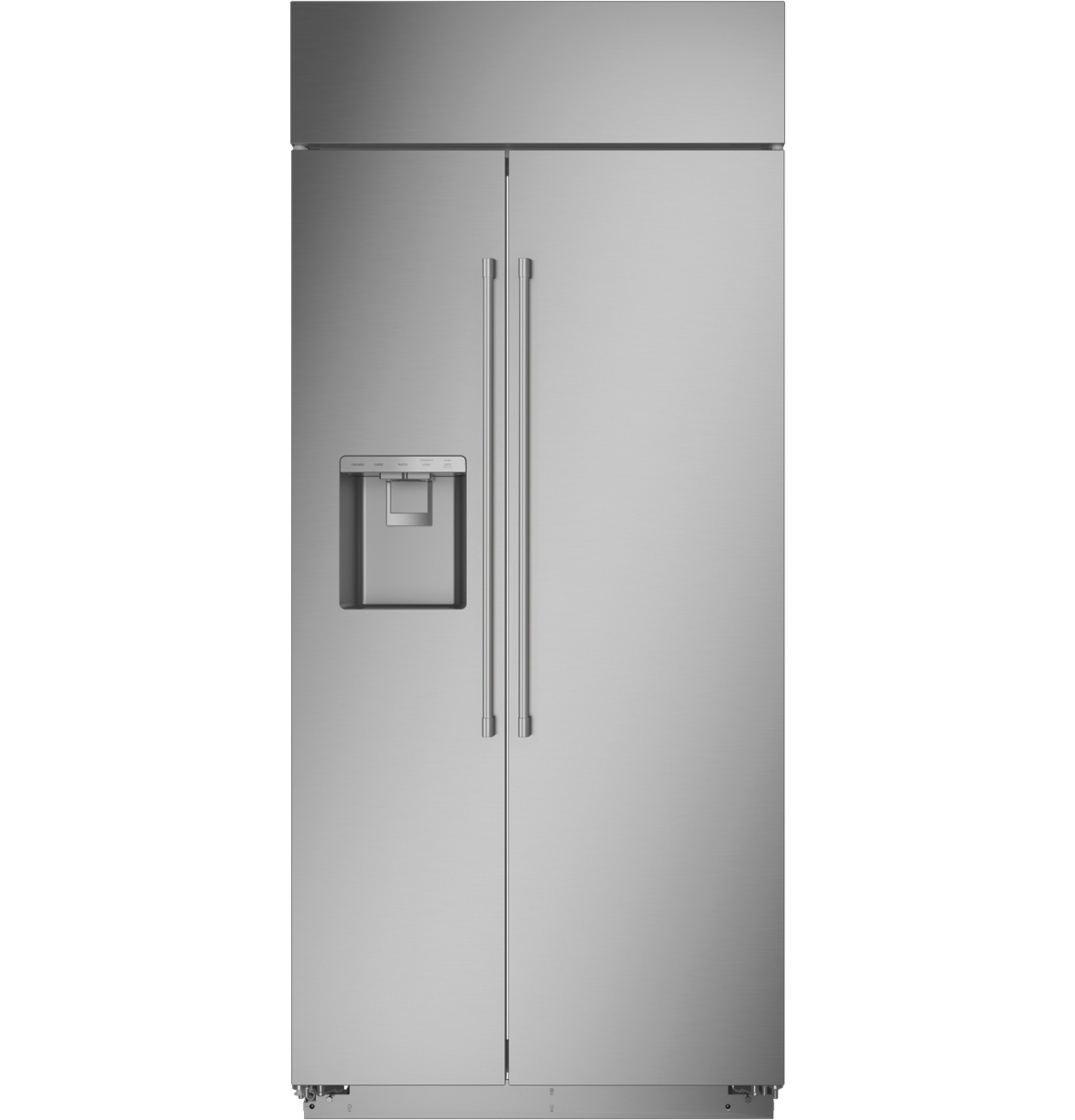 Monogram Monogram 36" Built-In Side-by-Side Refrigerator with Dispenser