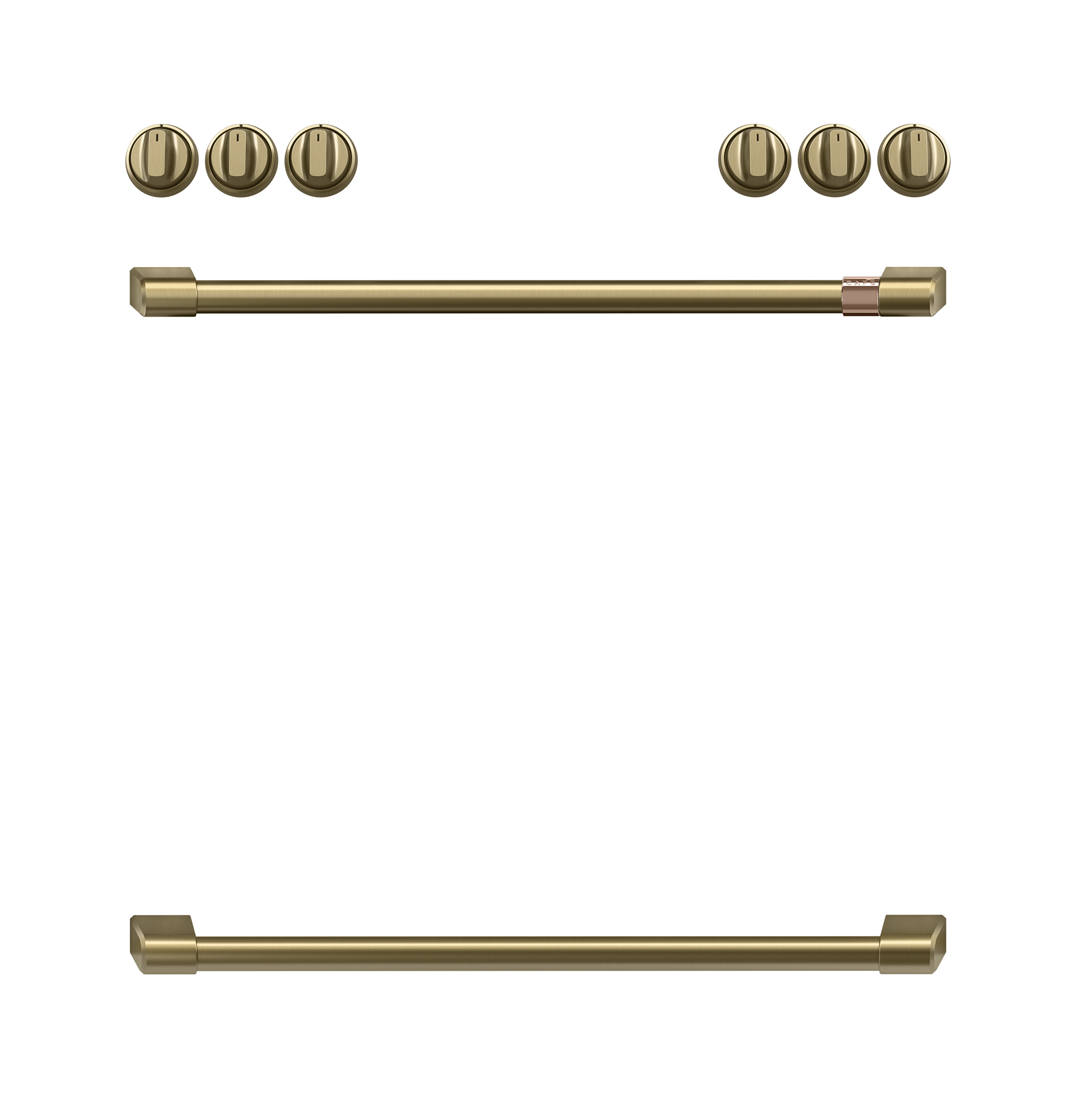 Cafe CAFÉ™ Handle Kit - Range Brushed Brass
