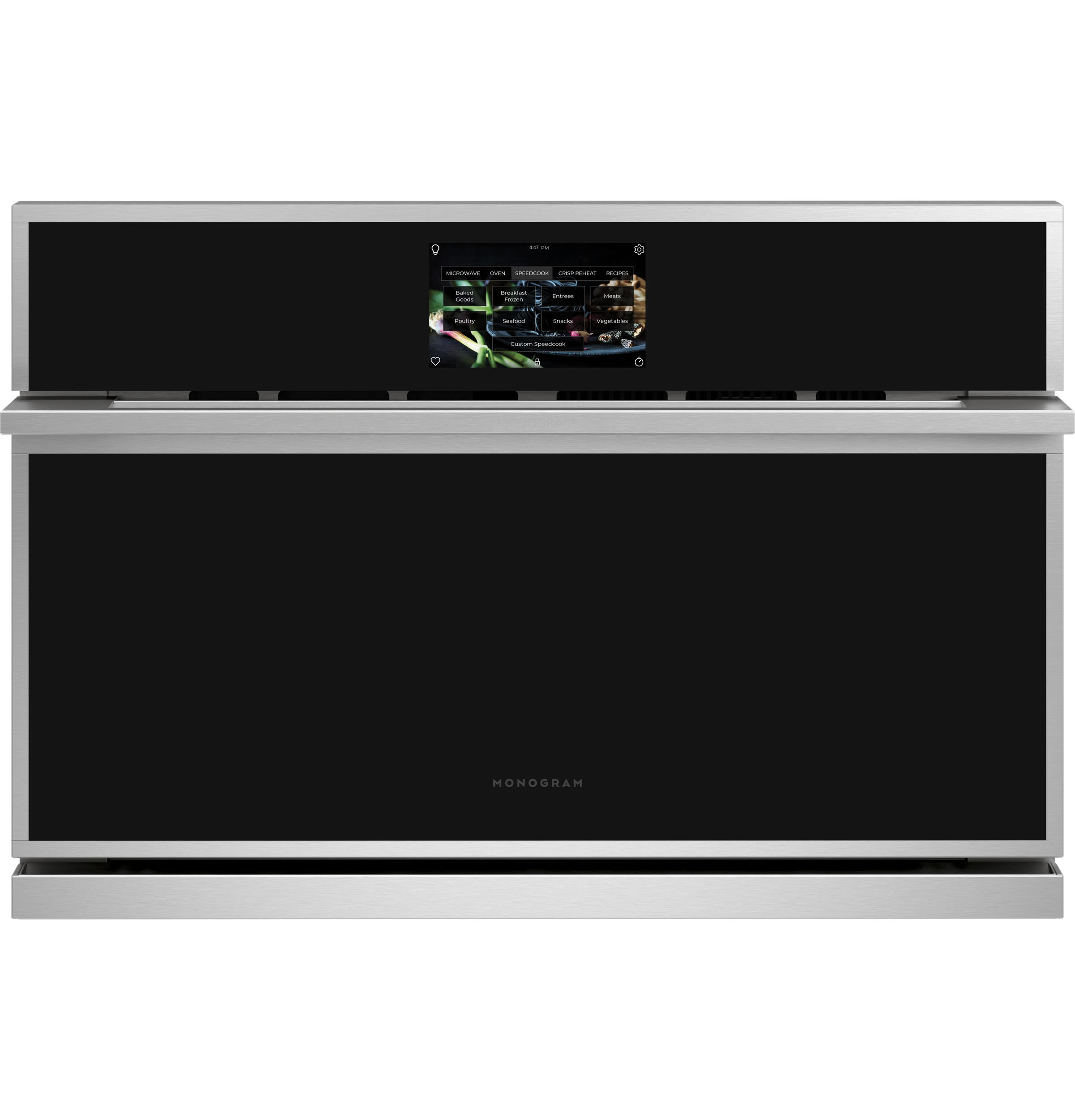 Monogram Monogram 30" Minimalist Five-in-One Wall Oven with 120V Advantium® Technology