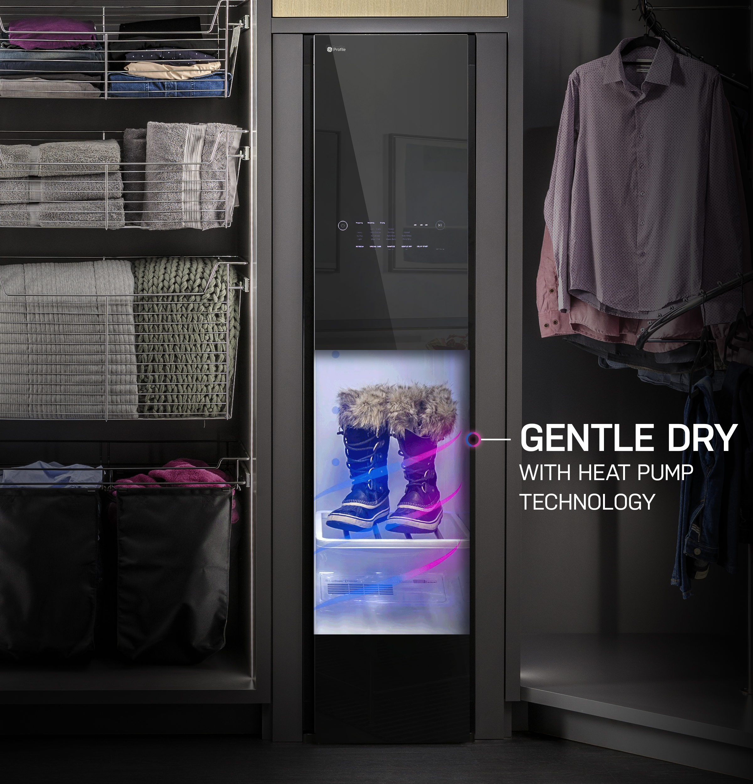 GE Profile™ Steam Closet with Fabric Refresh