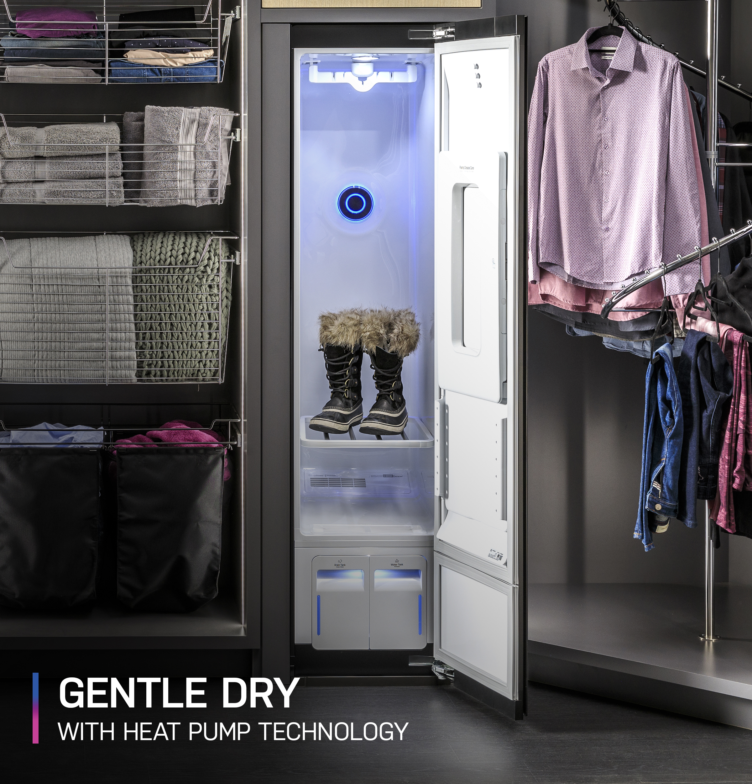 GE Profile™ Steam Closet with Fabric Refresh