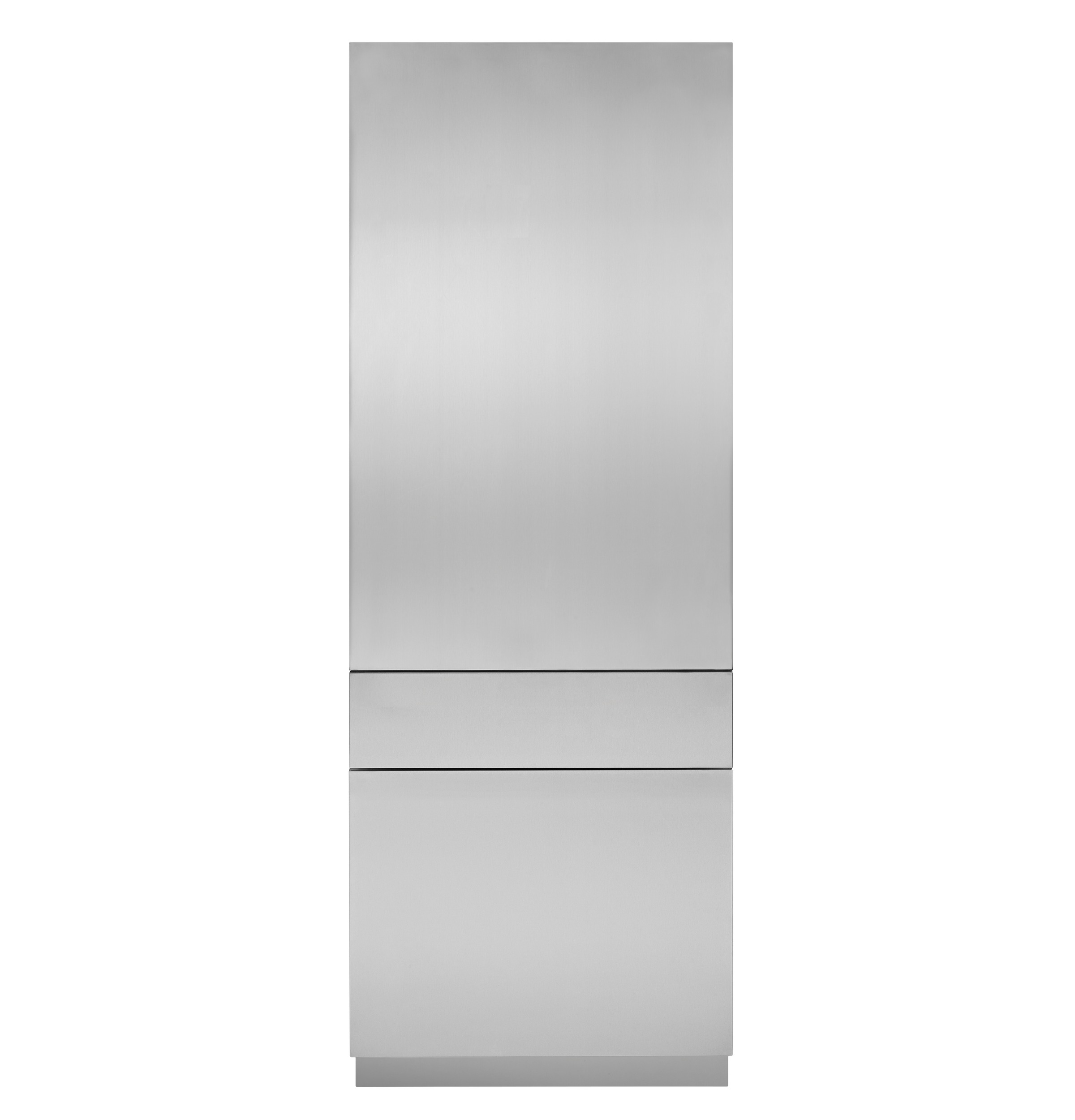 Monogram 30" Integrated Refer SS Solid Door, 84" Opening -3/4",  LH