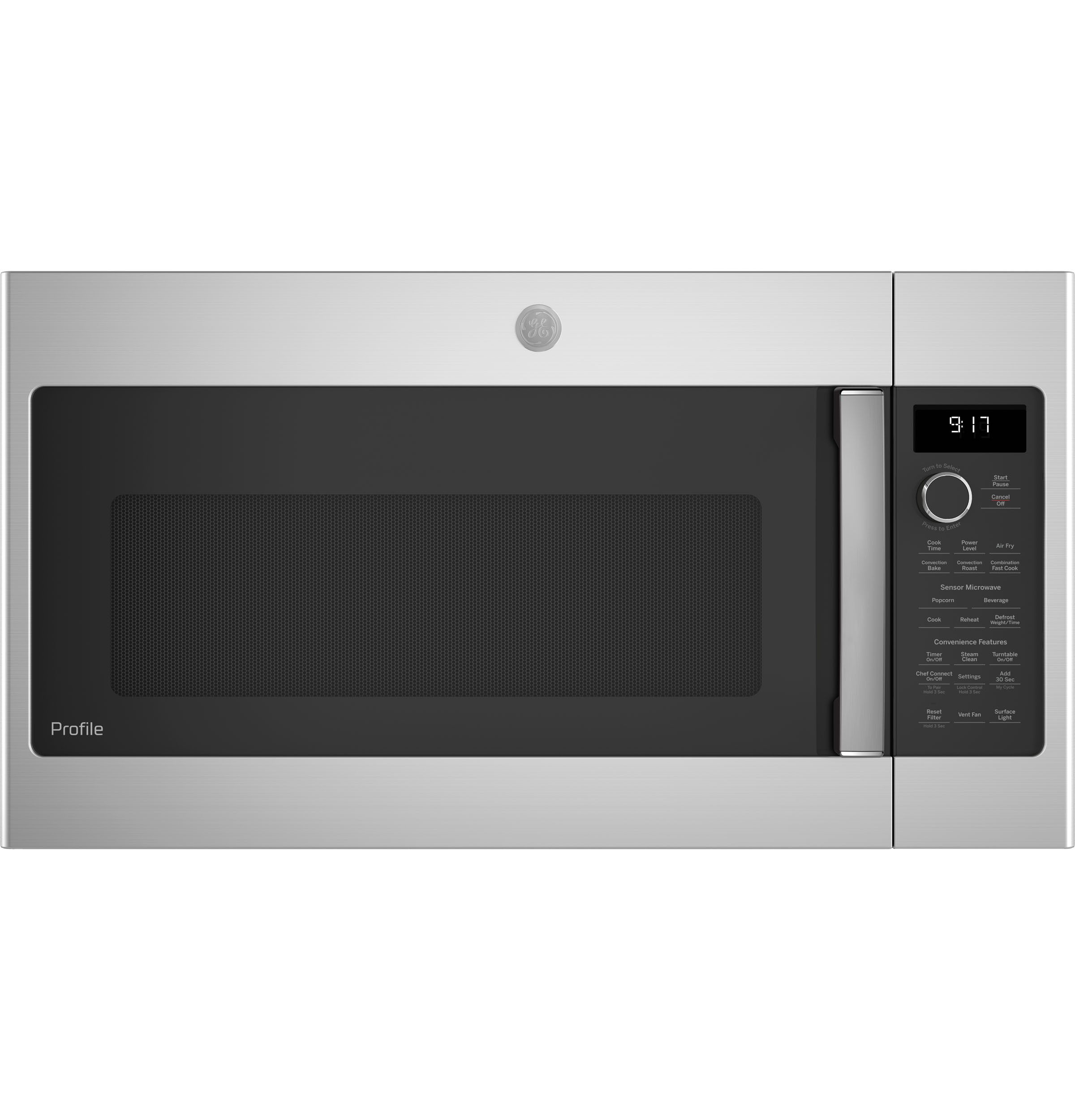 GE Profile GE Profile™ 1.7 Cu. Ft. Convection Over-the-Range Microwave Oven