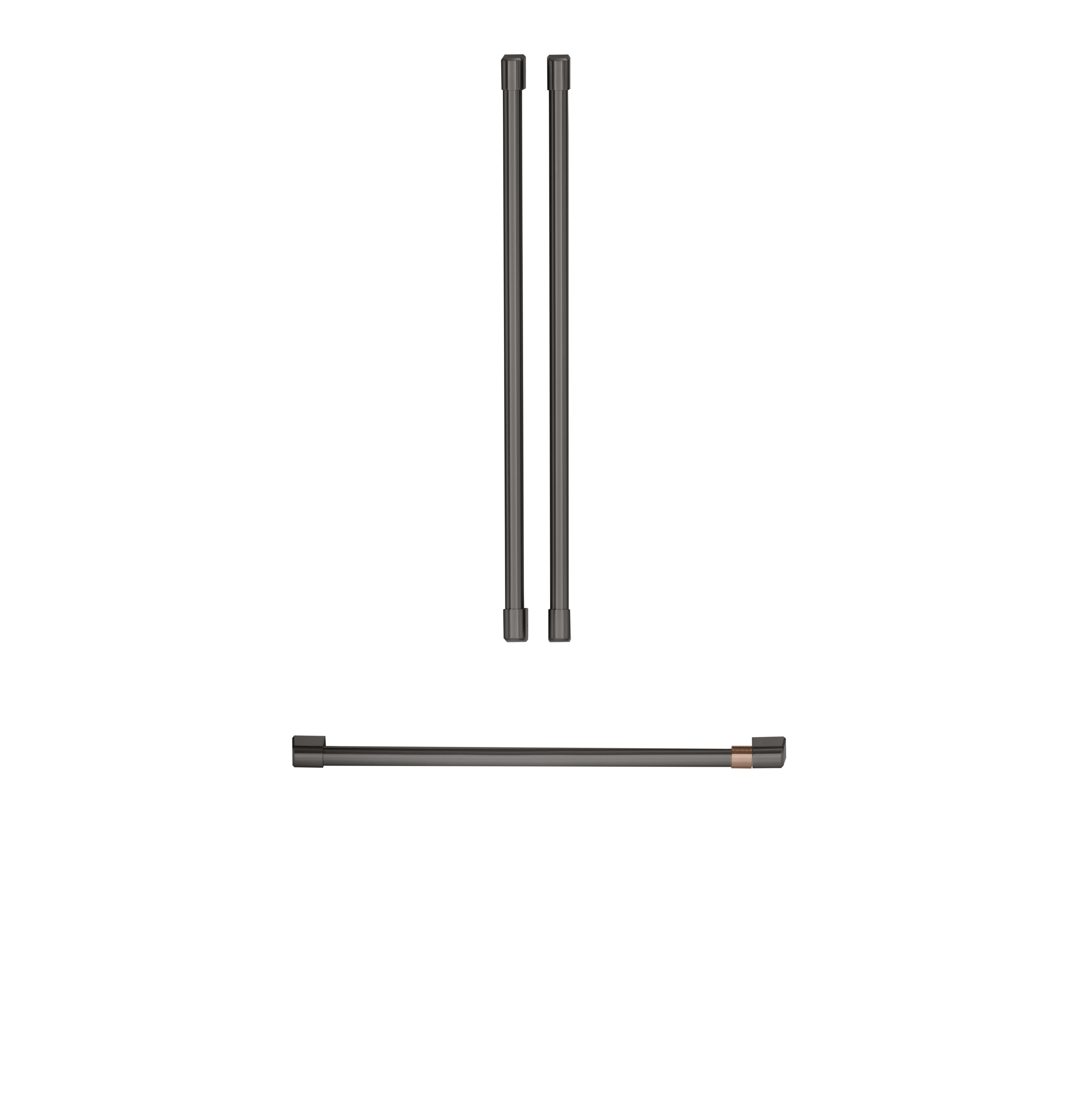 Cafe CAFÉ™ Refrigeration Handle Kit - Brushed Black