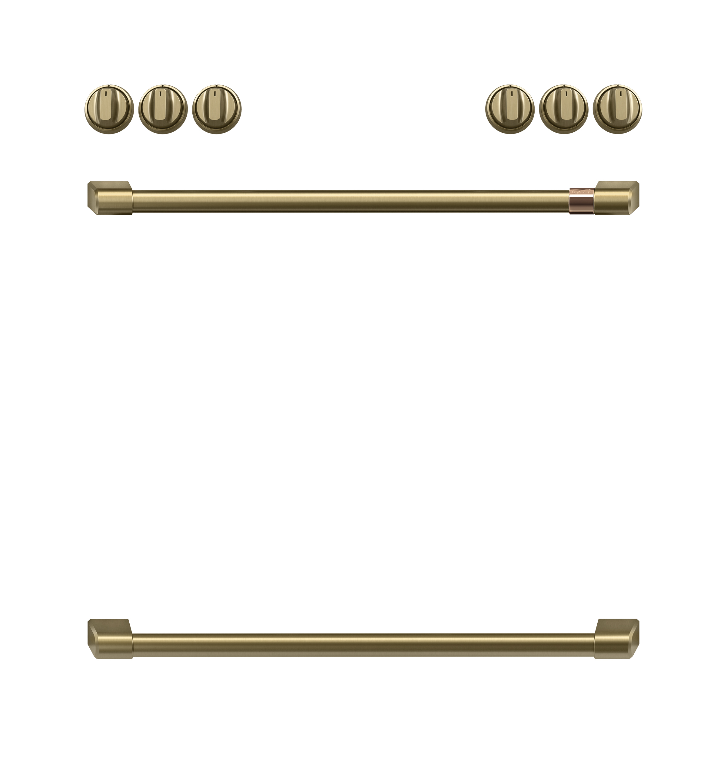 Cafe CAFÉ™ Handle Kit - Range Brushed Brass