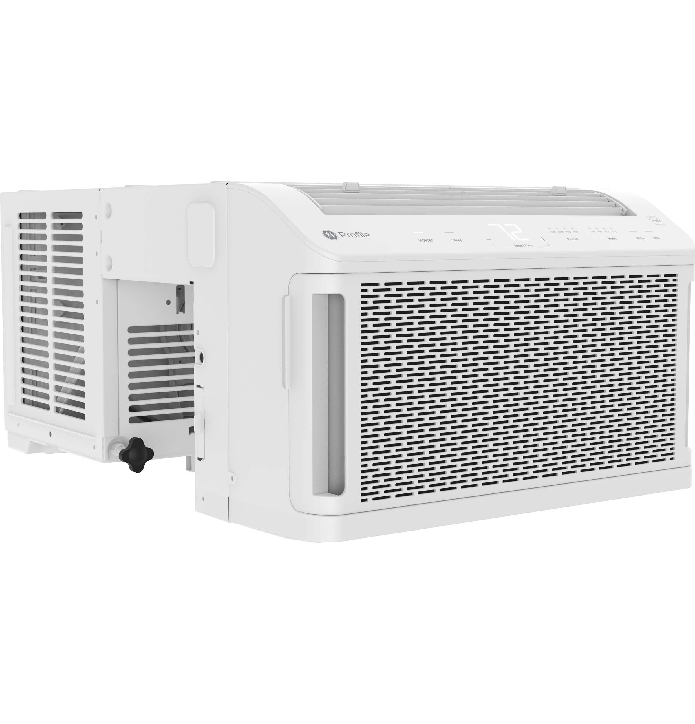 GE Profile GE Profile ClearView™ ENERGY STAR® 12,200 BTU Inverter Smart Ultra Quiet Window Air Conditioner for Large Rooms up to 550 sq. ft.