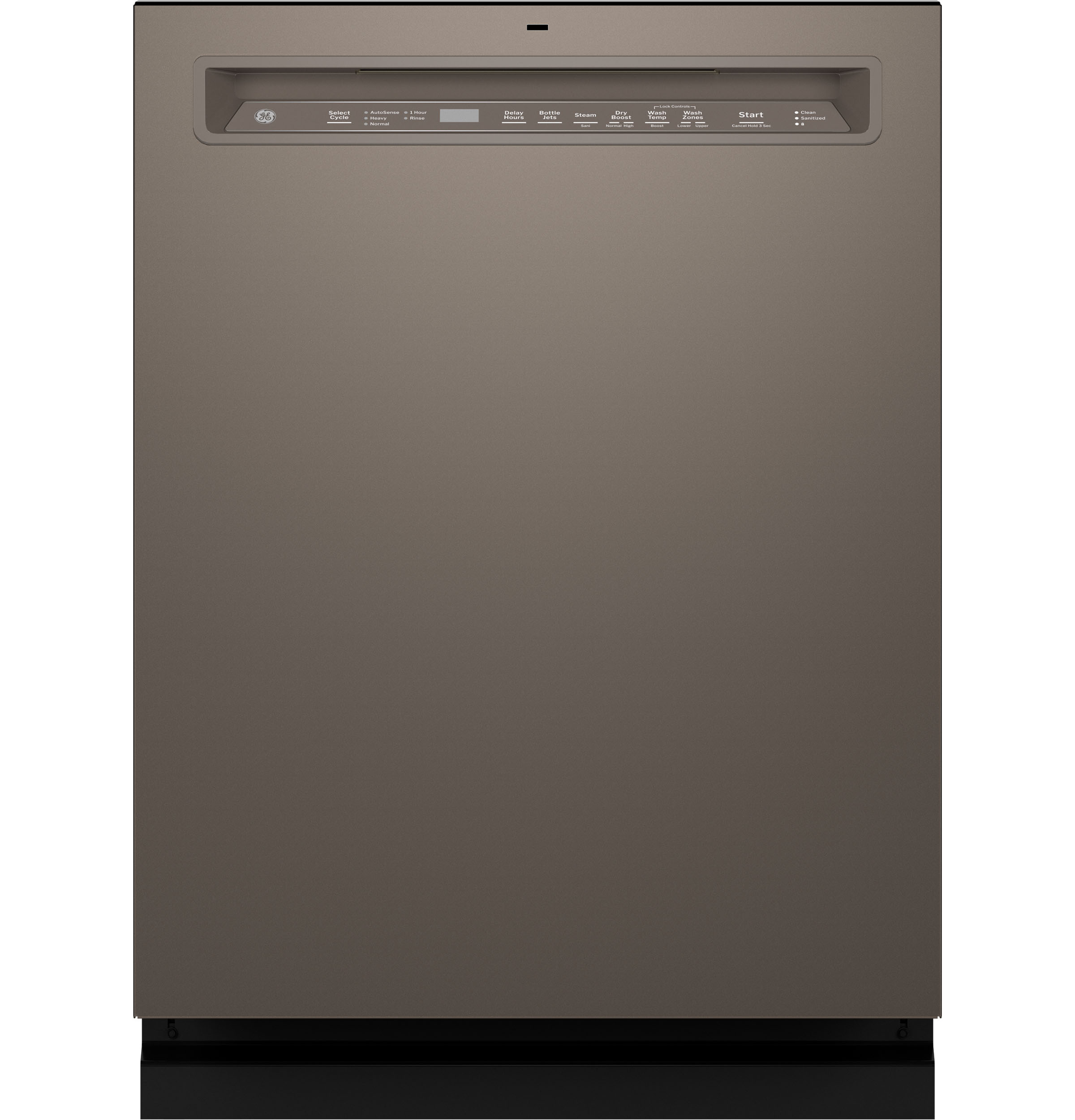 GE GE® ENERGY STAR® Front Control with Stainless Steel Interior Dishwasher with Sanitize Cycle