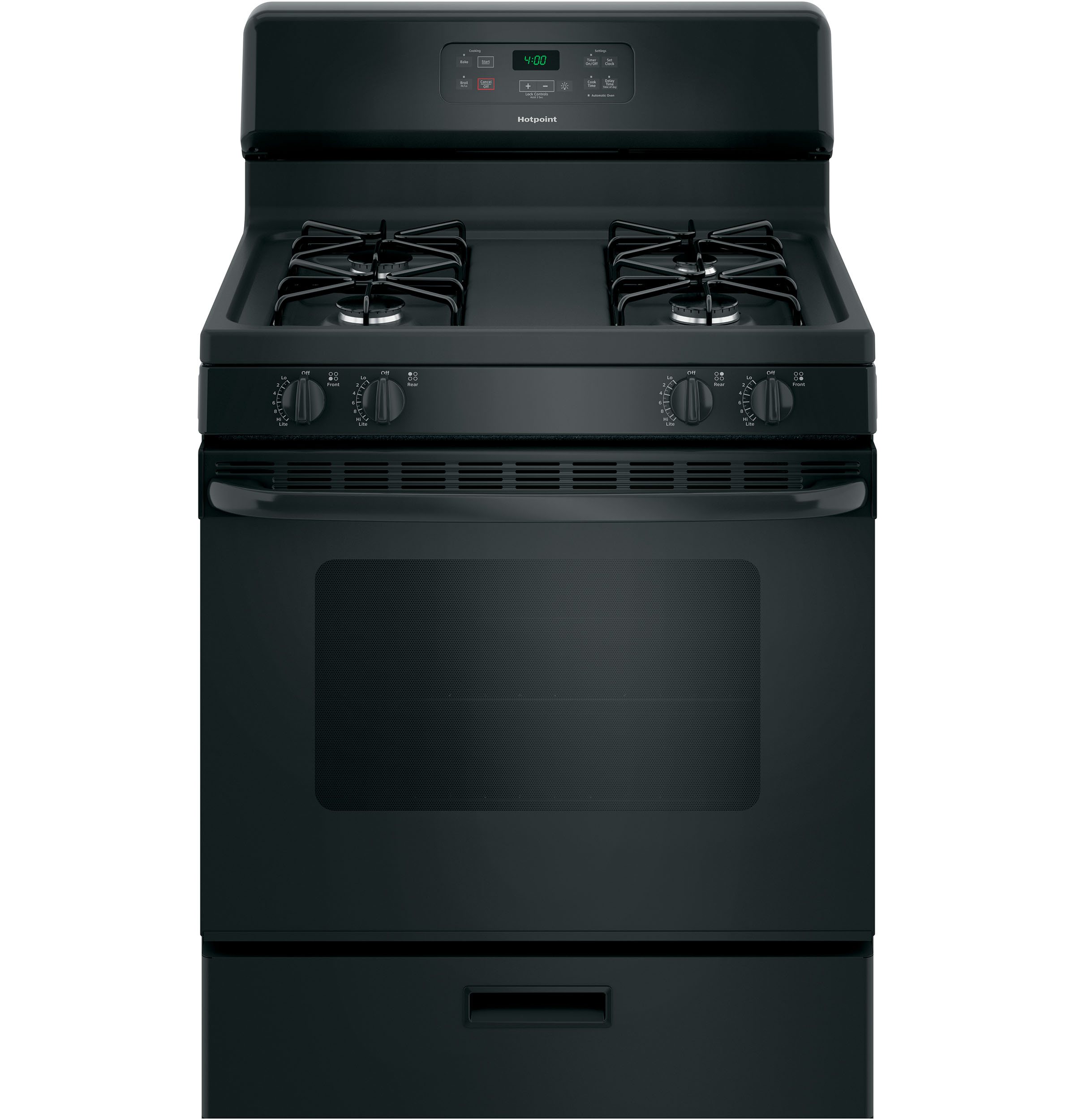 Hotpoint Hotpoint® 30" Free-Standing Standard Clean Gas Range
